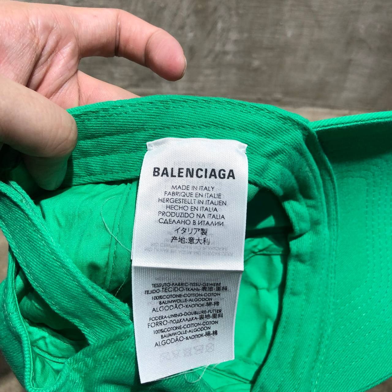 Balenciaga Balenciaga Logo embroidered cap Size ONE SIZE - 6 Thumbnail