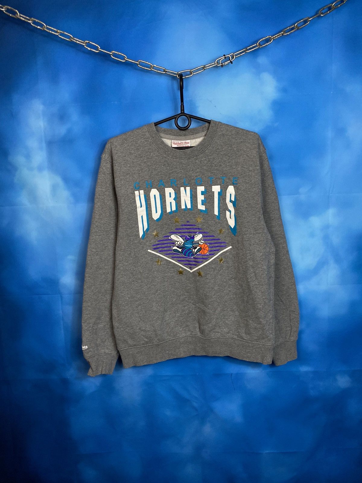 Mitchell & Ness × NHL × Vintage Charlotte Hornets NHL club sweatshirt USA Size US M / EU 48-50 / 2 - 1 Thumbnail