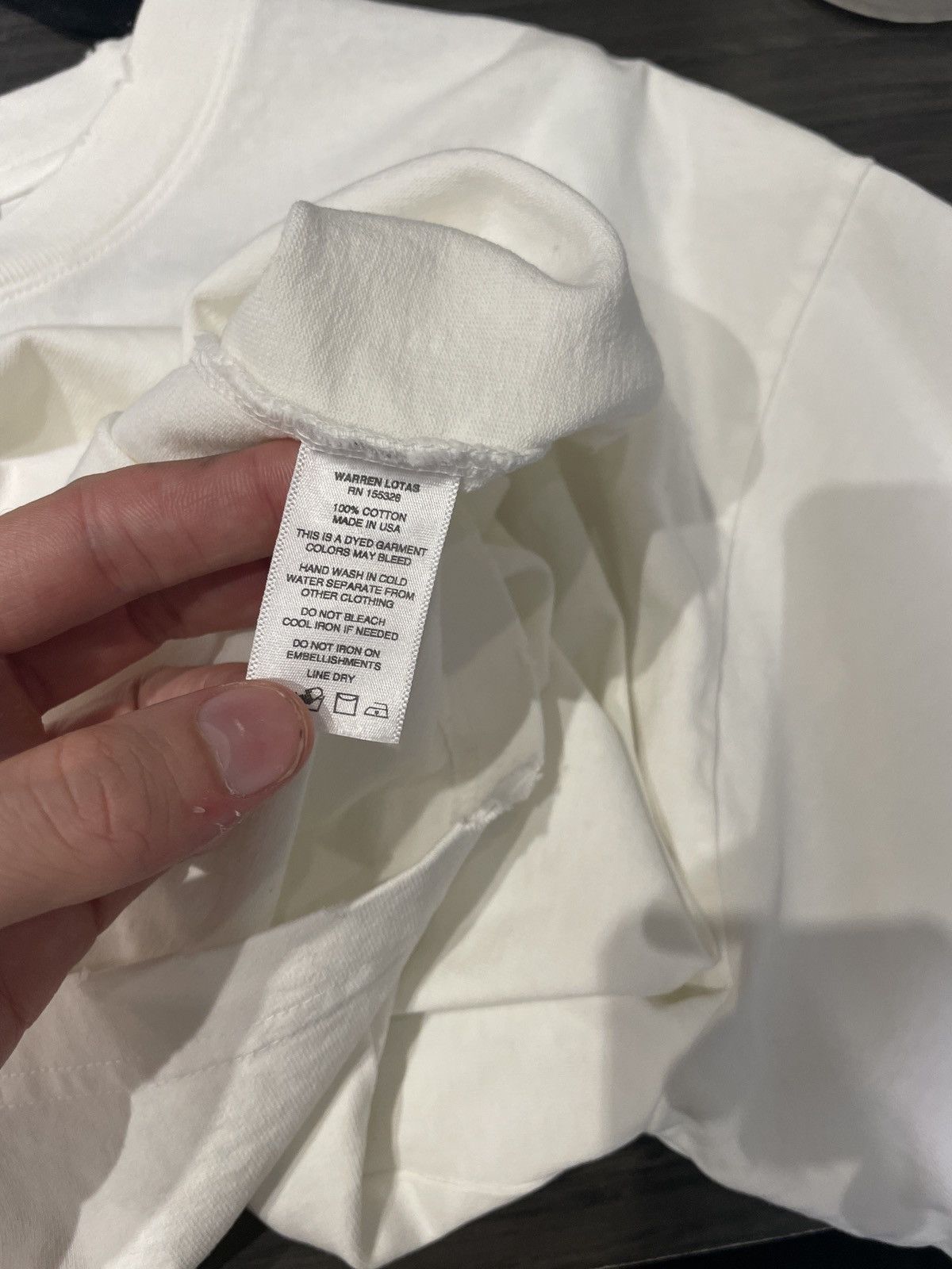 Warren Lotas Warren Lotas Brother’s Keeper Shirt White Large Size US L / EU 52-54 / 3 - 4 Thumbnail