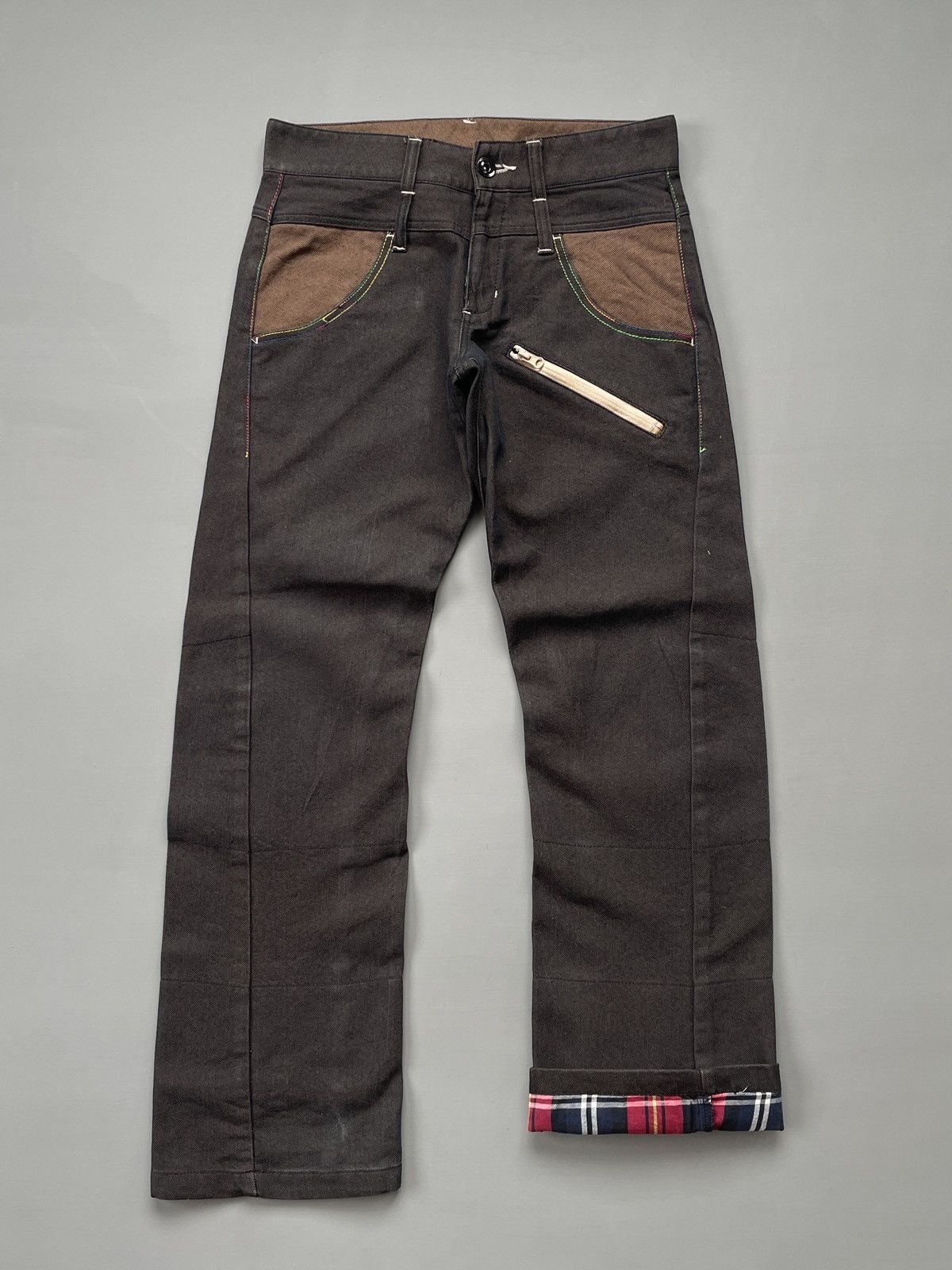 Japanese Brand Unbrand Straight Jeans (P121) Size US 31 - 1 Thumbnail