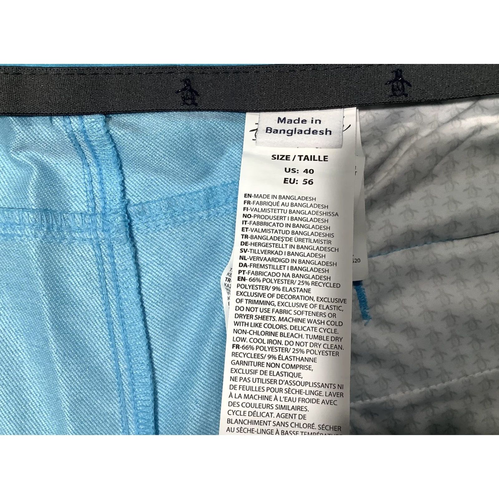 Original Penguin Original Penguin Shorts Mens 40 Blue VCFF Technical 8" Sport Golf Stretch -> Original Penguin Shorts Mens 40 Blue VCFF Technical 8" Sport Golf Stretch Size US 40 / EU 56 - 5 Thumbnail