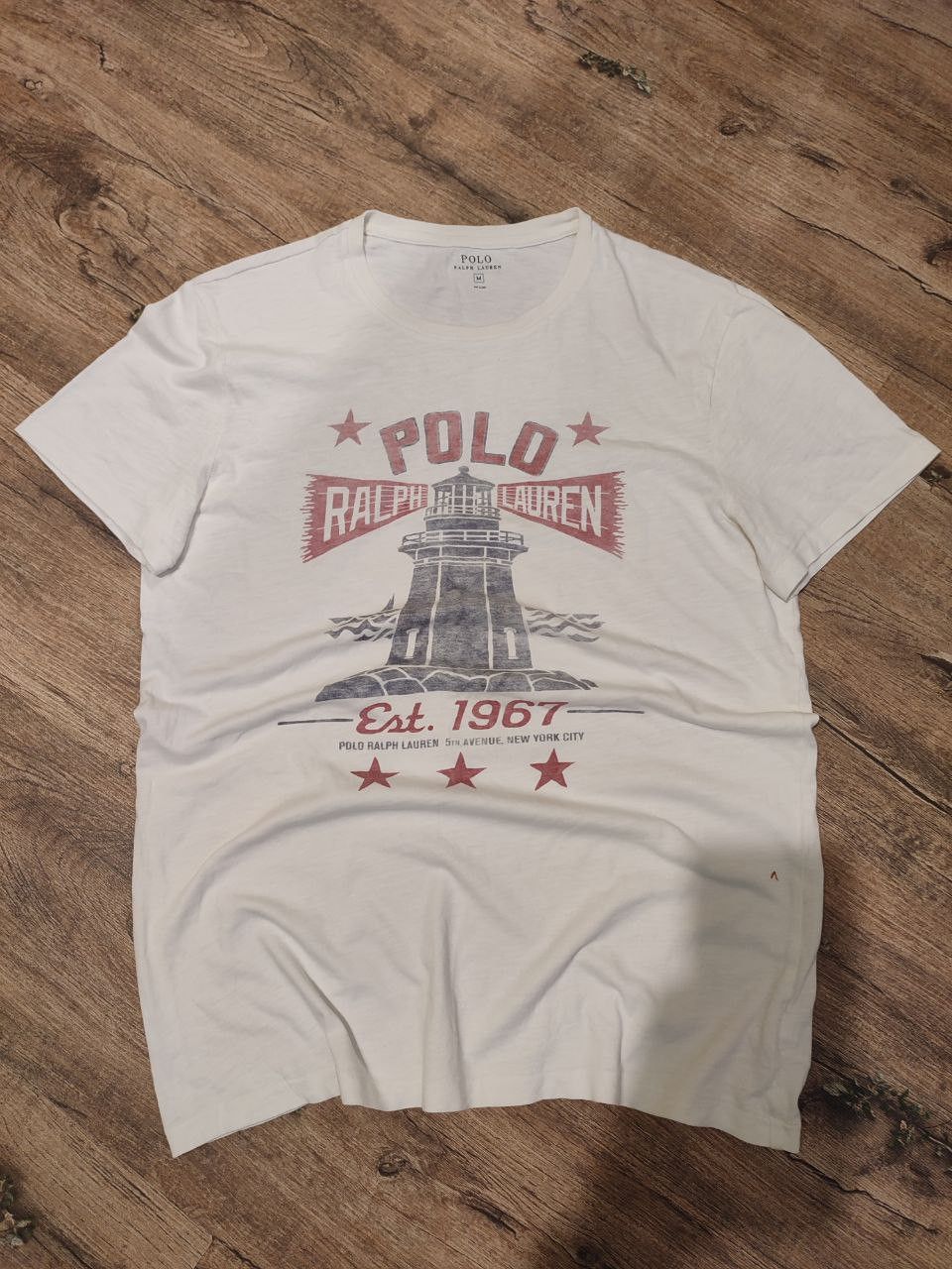 Polo Ralph Lauren Polo Ralph Lauren lighthouse white T- shirt M size Size US M / EU 48-50 / 2 - 1 Thumbnail
