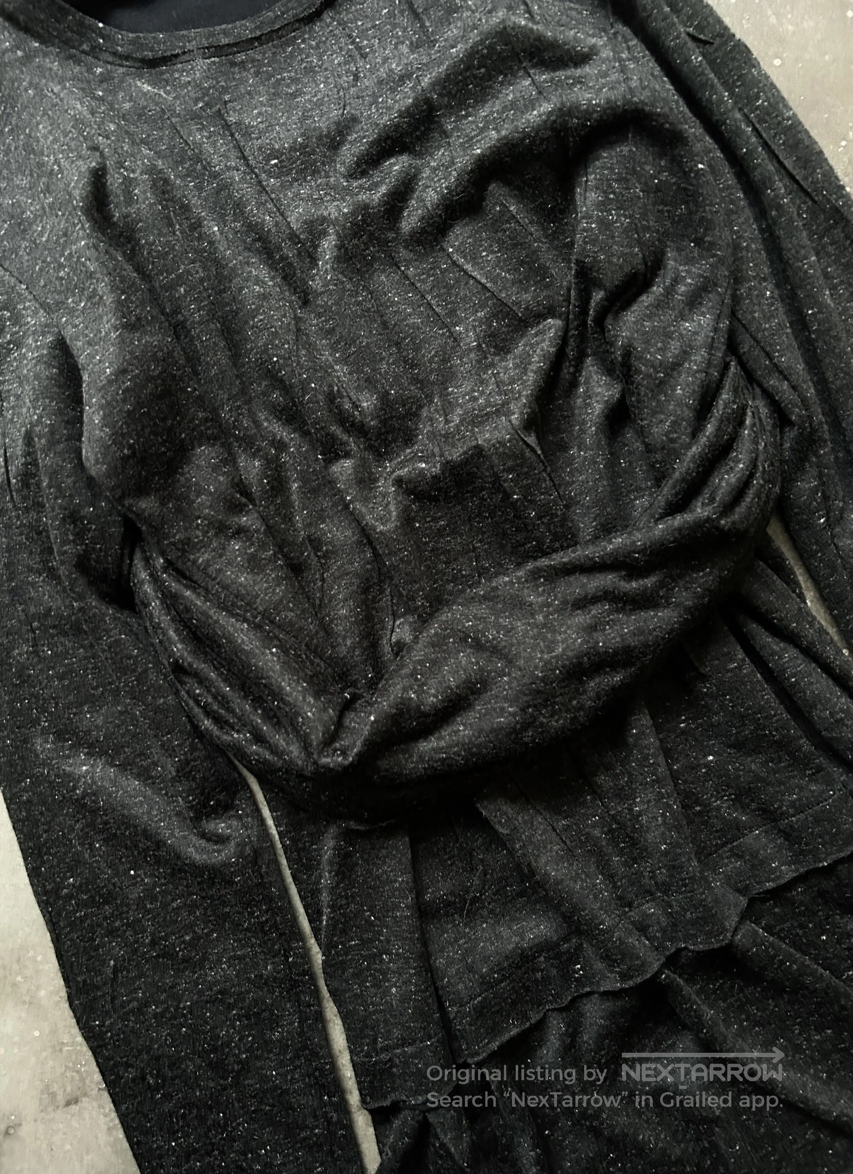 Japanese Brand asymmetrical layered long. Size US M / EU 48-50 / 2 - 2 Thumbnail