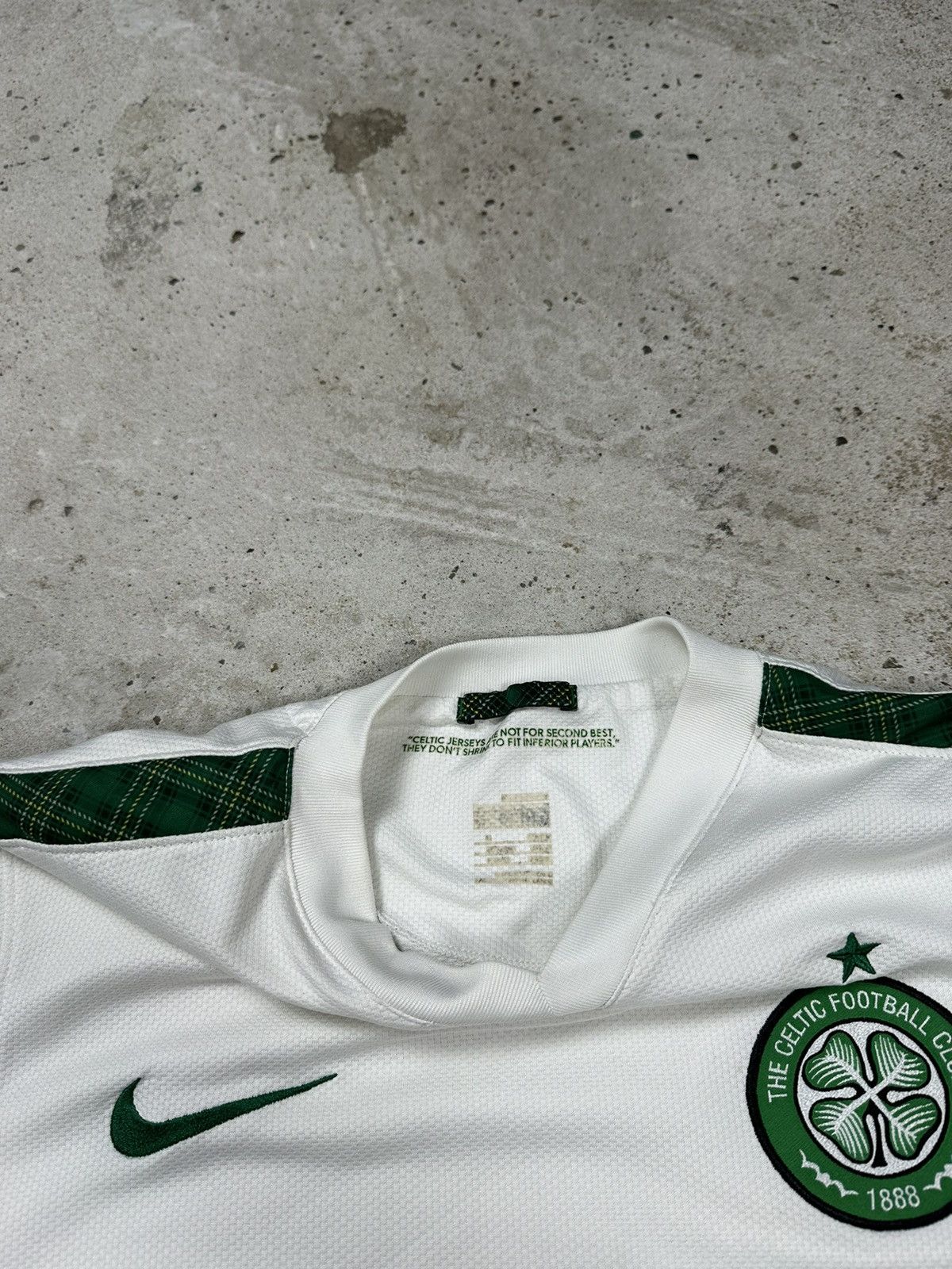 Nike × Vintage Nike x Celtic Scotland 2009/2010 Third Cup Jersey White Size US M / EU 48-50 / 2 - 9 Thumbnail