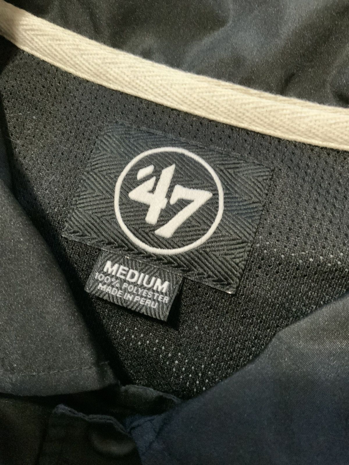 47 Brand Secret Wells Support Your Local Artist Windbreaker Jacket Size US M / EU 48-50 / 2 - 4 Thumbnail