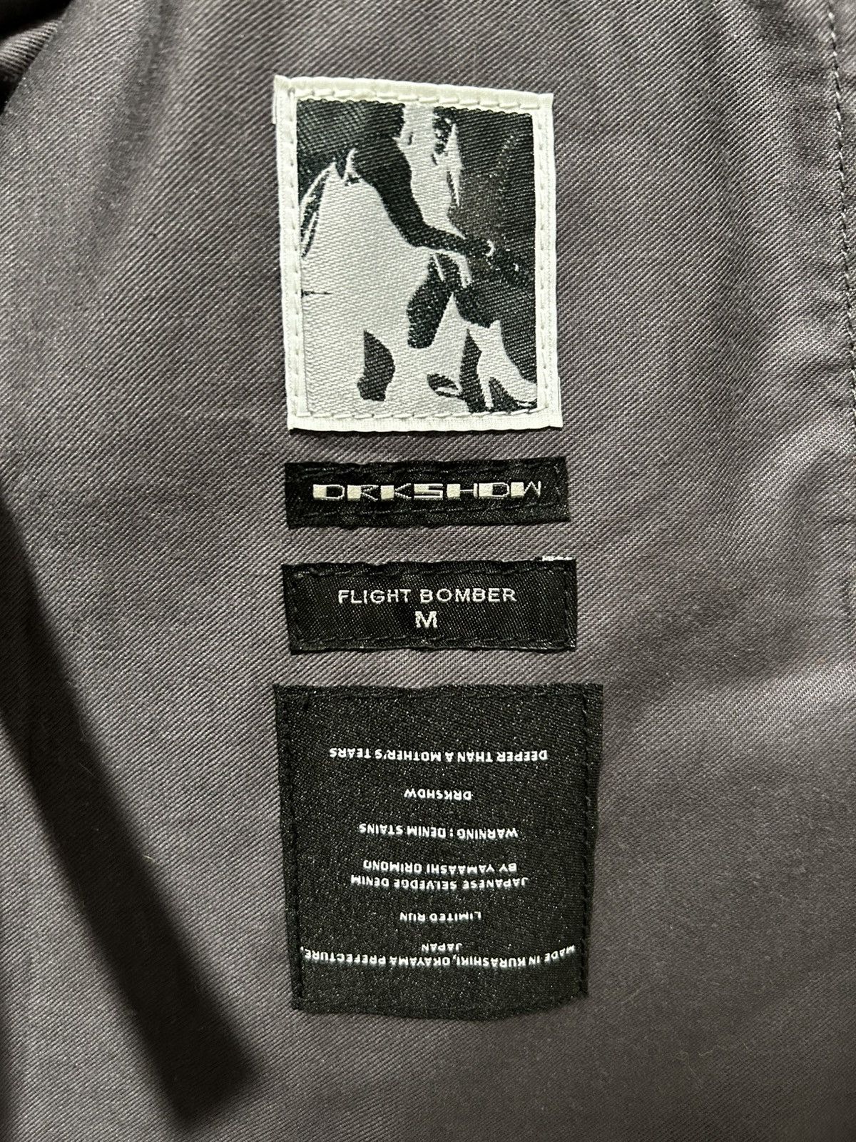 Rick Owens Drkshdw DRKSHDW Rick Owens Denim Flight Bomber Size US M / EU 48-50 / 2 - 3 Thumbnail