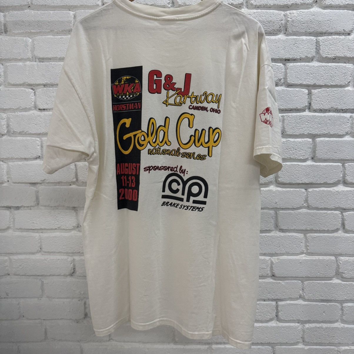 Vintage World Kart Racing Tee Size US XL / EU 56 / 4 - 2 Thumbnail