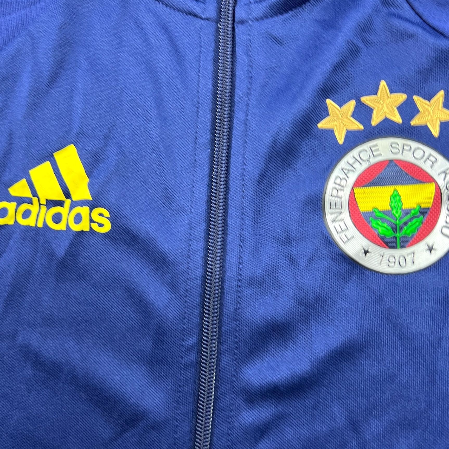 Adidas adidas Fenerbahce 2017 Track Jacket Small Football Drill Training Blue Jacket Mens Short Sleeve? Size US S / EU 44-46 / 1 - 4 Thumbnail