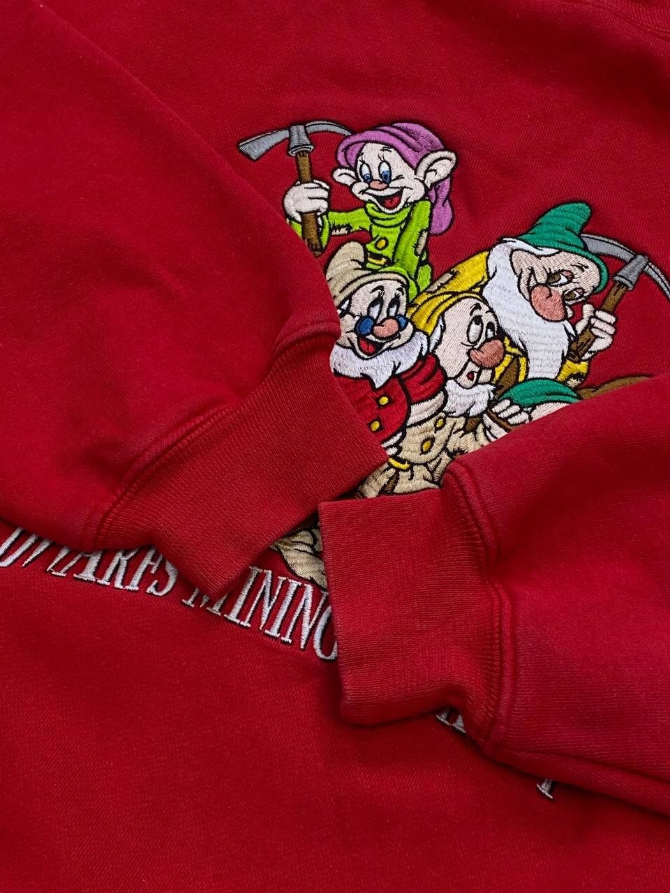 Mickey Inc Vintage Mickey Inc. Disney Dwarfs Mining Company Sweatshirt Size US L / EU 52-54 / 3 - 9 Thumbnail