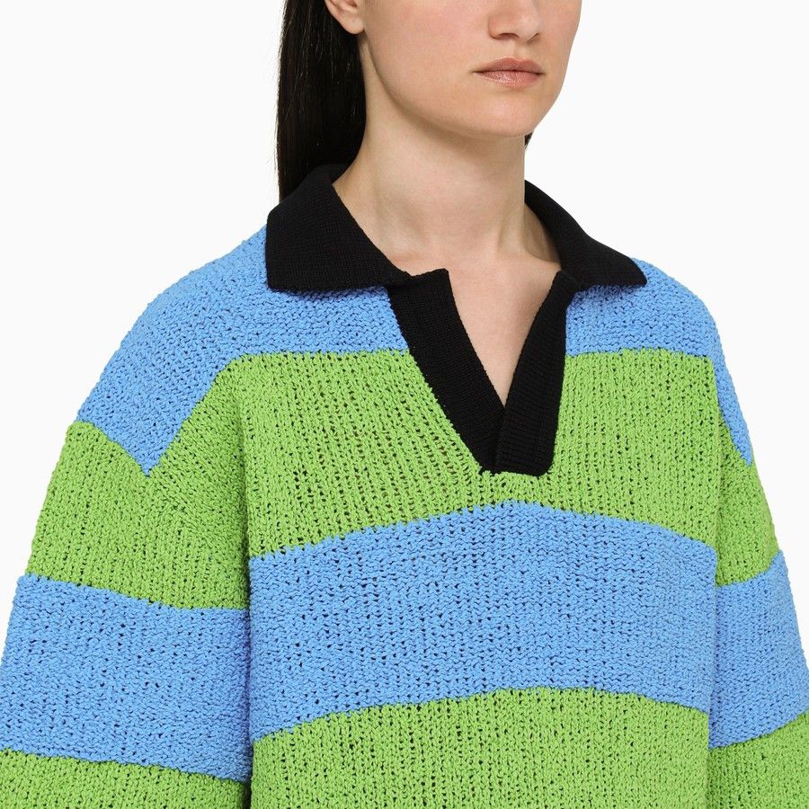 Sunnei o1d2blof1024 Polos Shirt In Multicolor Size S / US 4 / IT 40 - 4 Thumbnail