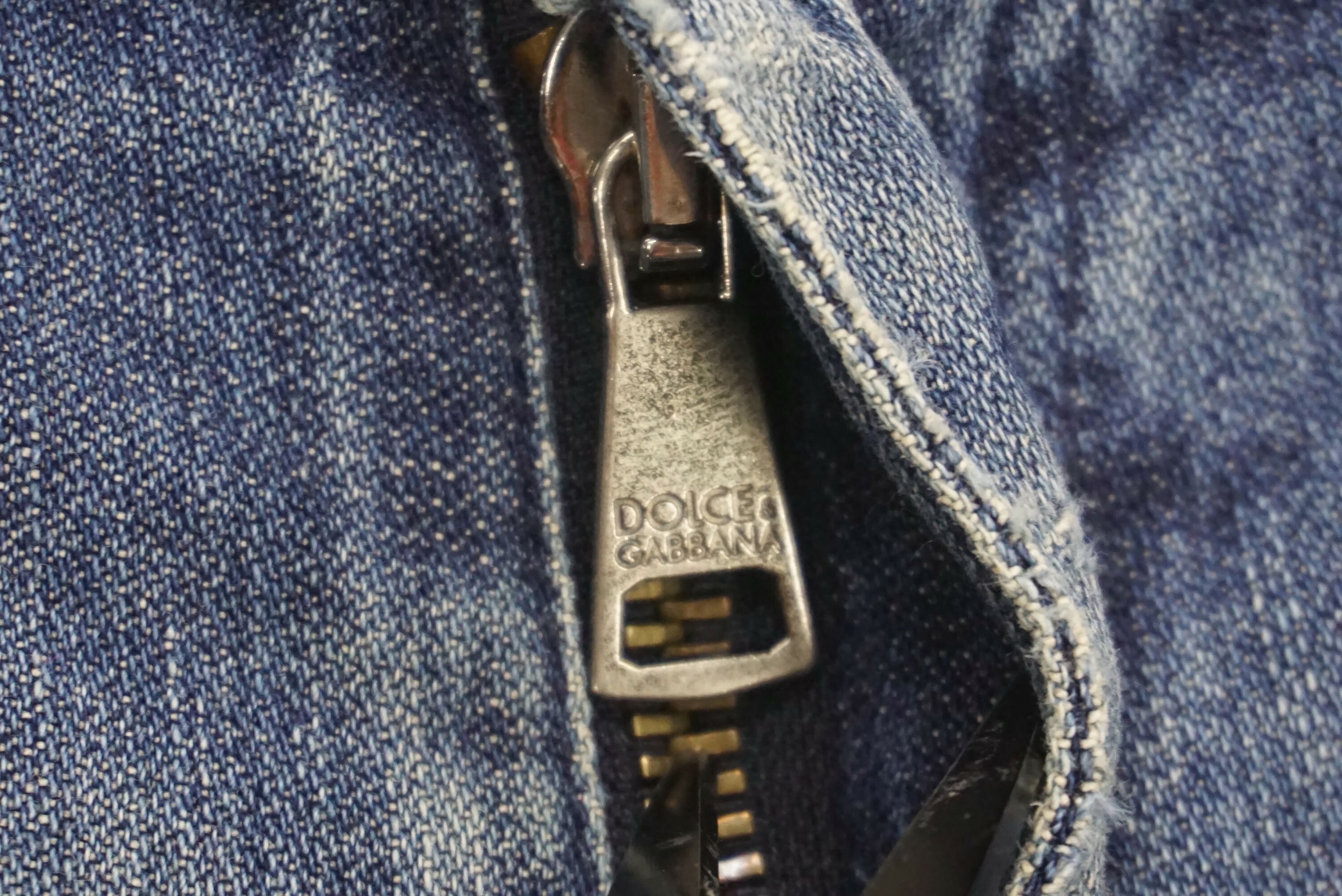 Dolce & Gabbana D&G Jeans Size W34xL33.5 Made in Italy 14 Classic Low Rise Size US 34 / EU 50 - 8 Thumbnail