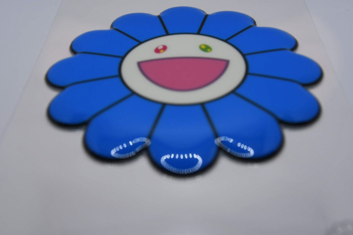 Takashi Murakami Takashi Murakami - Bubblingly Sticker - Cyan Slightly Gray Size ONE SIZE - 3 Thumbnail