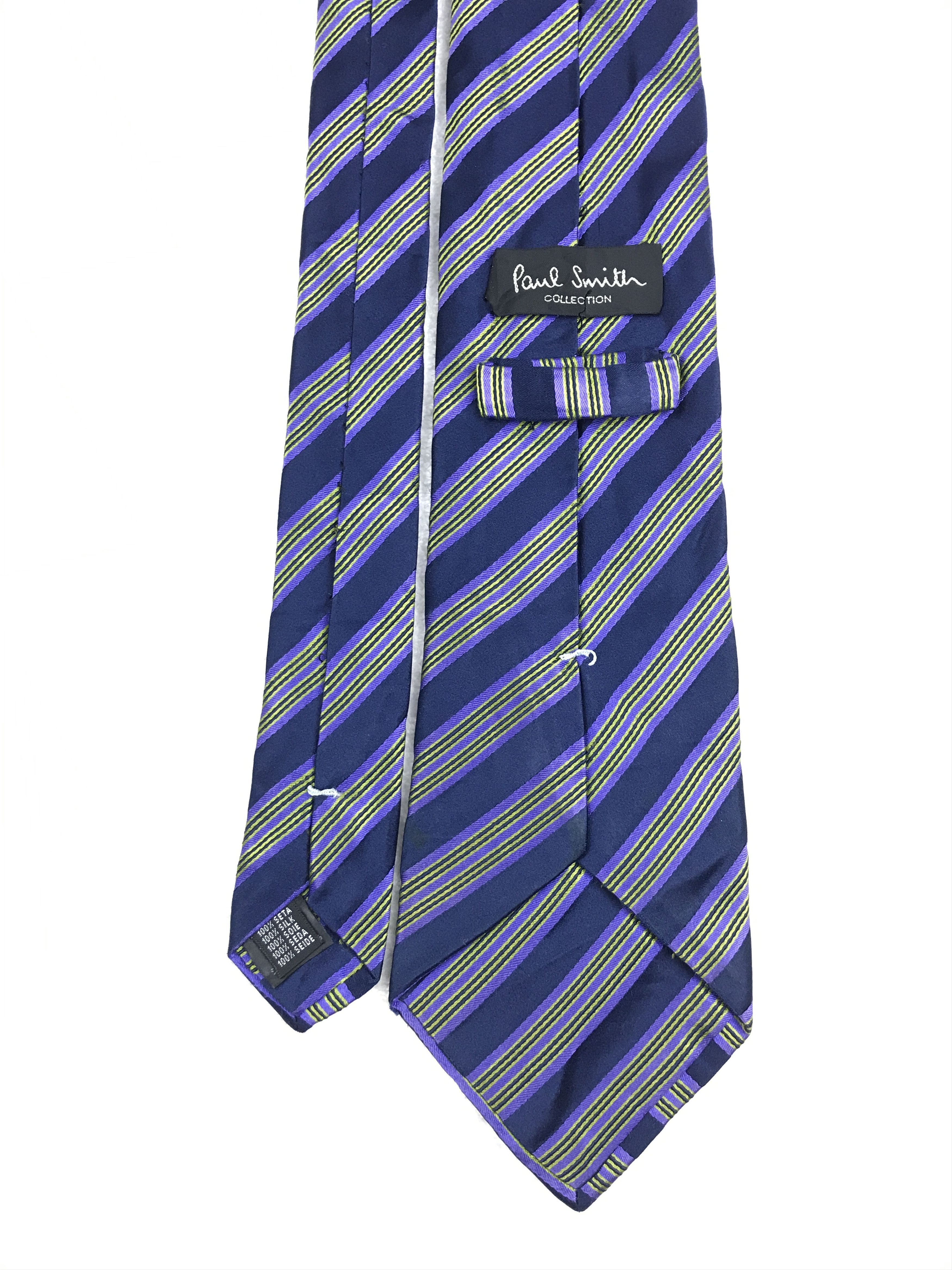 Paul Smith × Vintage Vintage Paul Smith Silk Necktie Size ONE SIZE - 4 Thumbnail