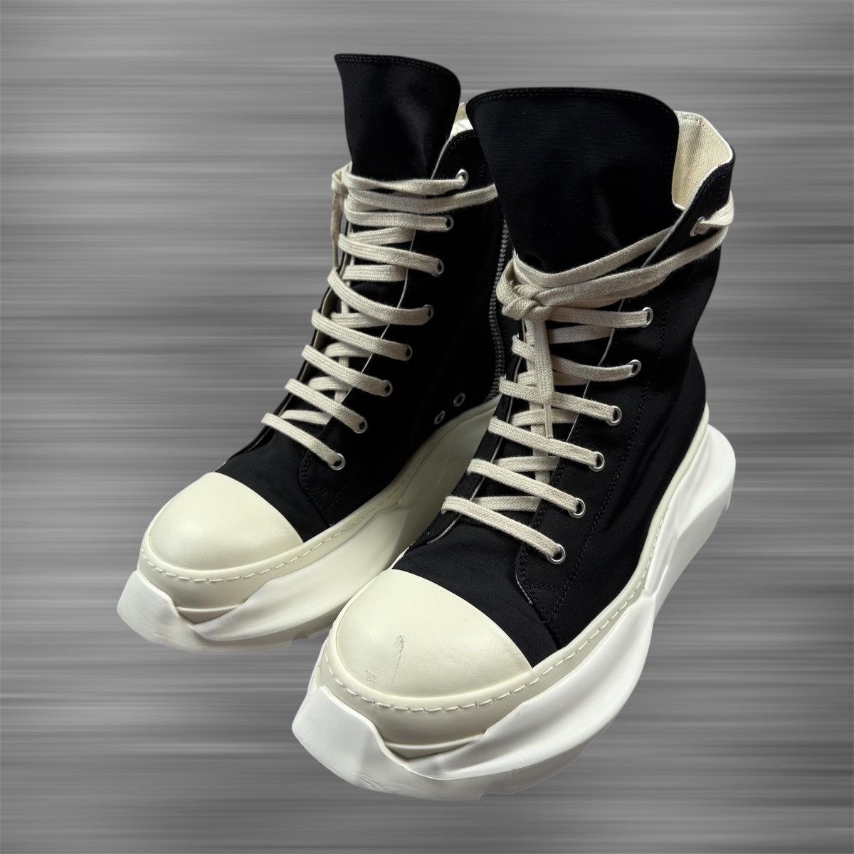 Rick Owens Rick Owens DRKSHDW High Abstract ‘Milk’ Shoes Size US 9 / EU 42 - 1 Thumbnail