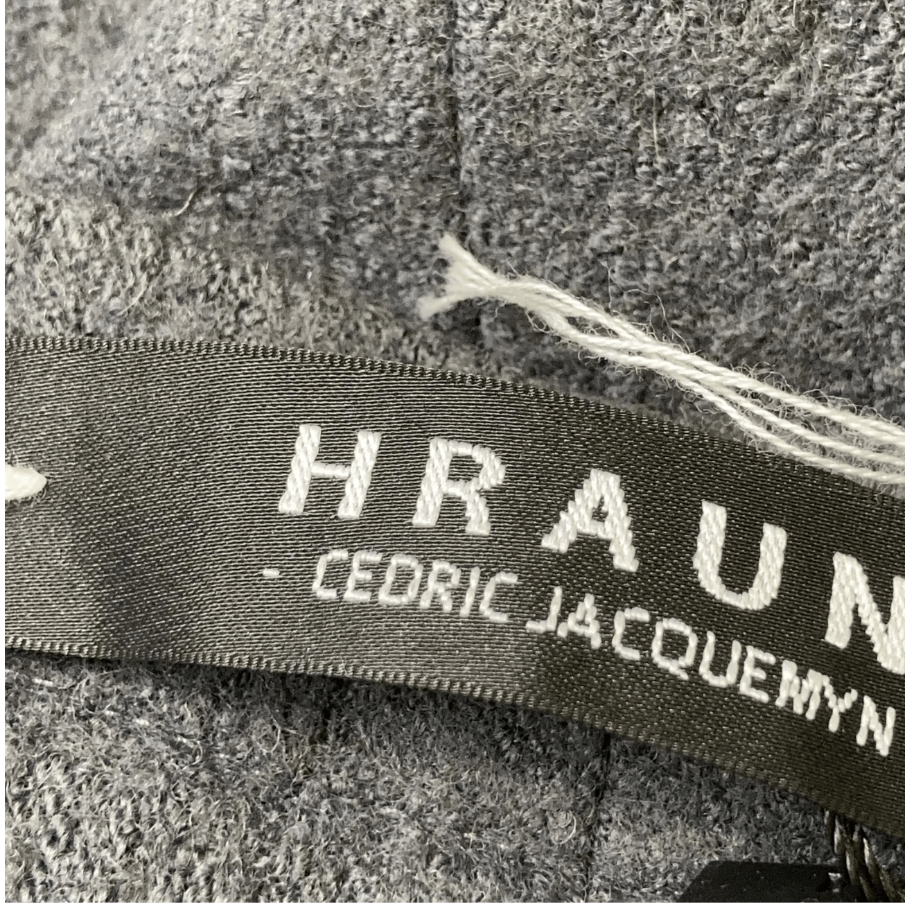 Cedric Jacquemyn Hraun Cedric Jacquemyn Wool/Viscose Drawstring Trousers Grey Size US 34 / EU 50 - 4 Thumbnail