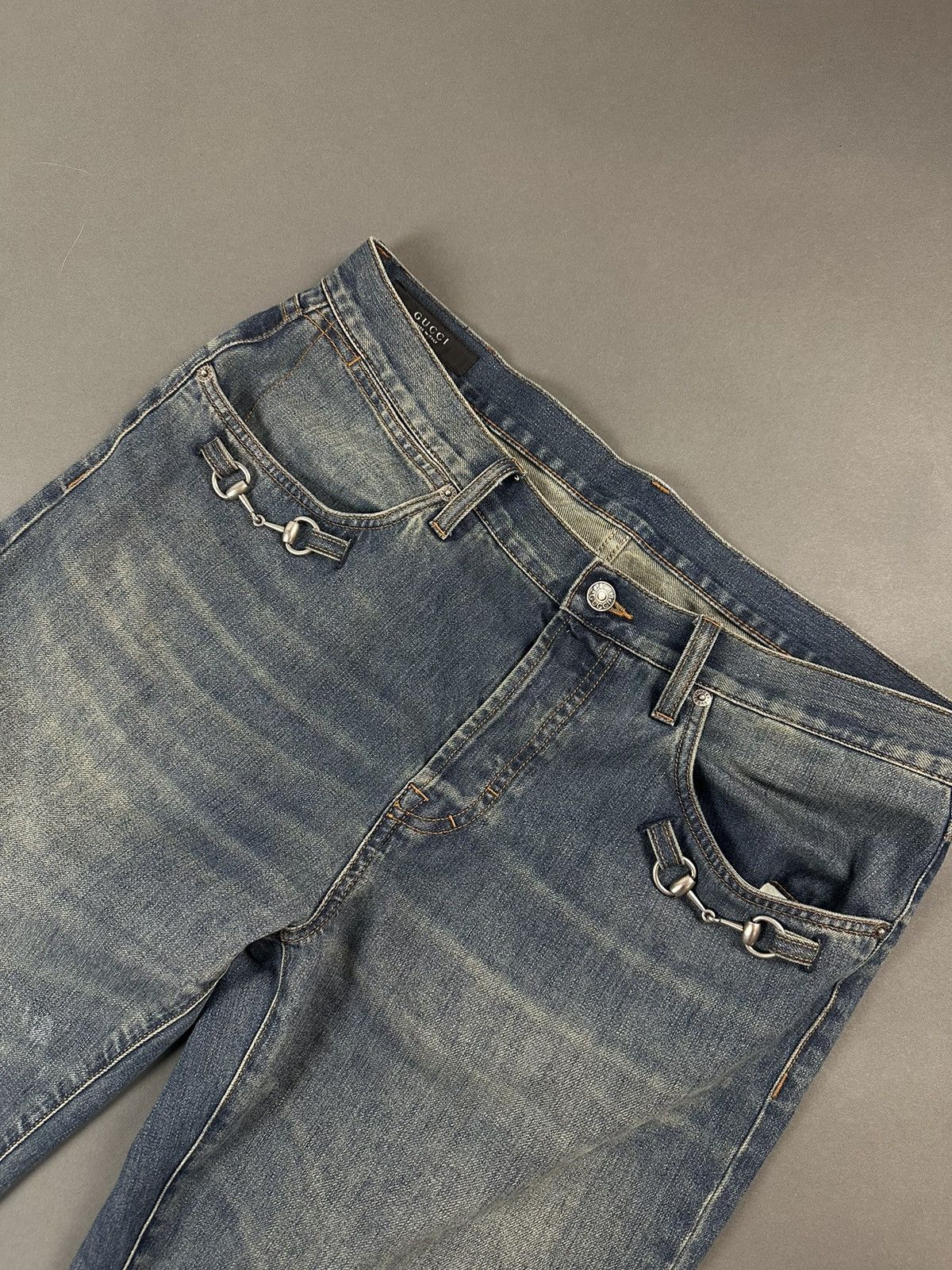 Gucci GUCCI DEMNA HORSEBIT JEANS | Grailed