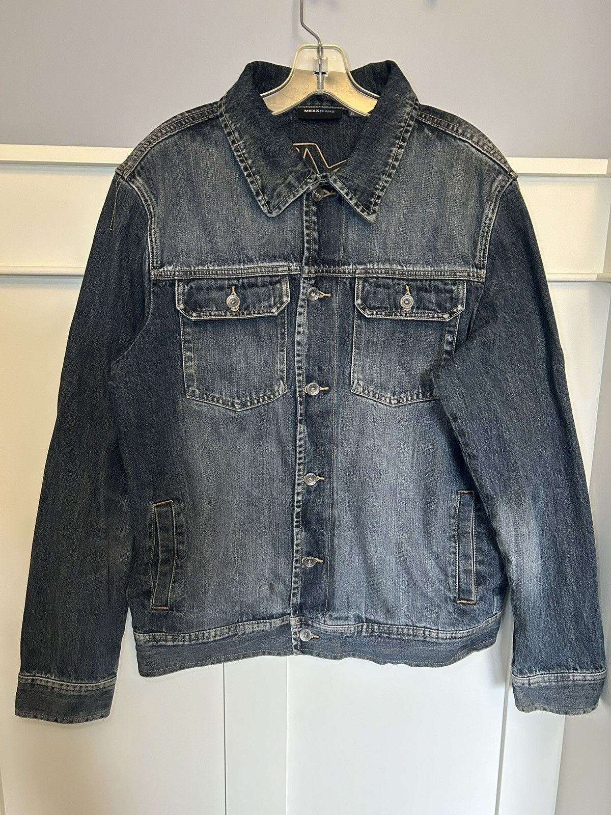 Mexx Vintage Mexx stone wash denim jacket Size US L / EU 52-54 / 3 - 1 Thumbnail