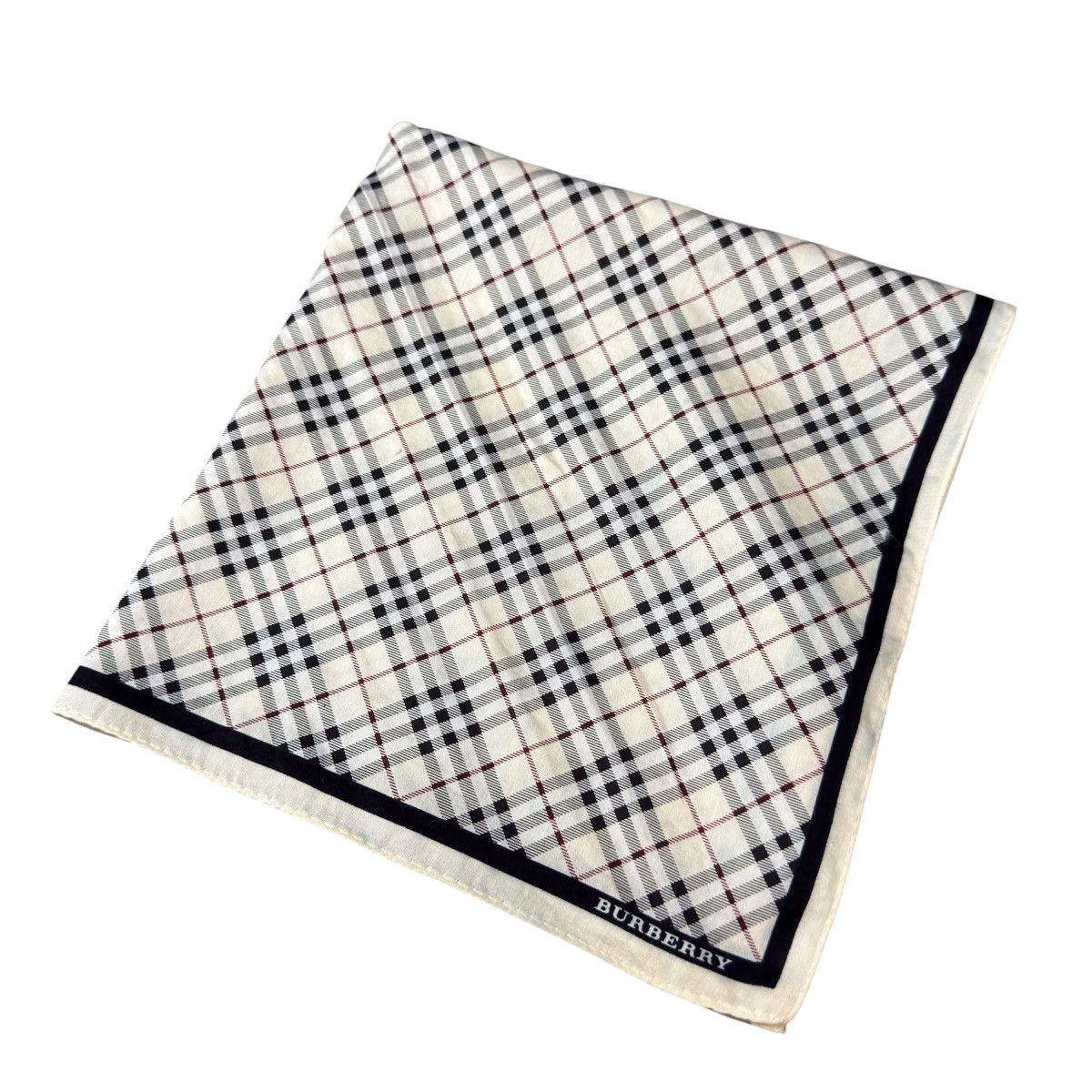 Burberry 🔥Handkerchief | Neckerchief | Bandana | Pocket-square | Size ONE SIZE - 2 Thumbnail