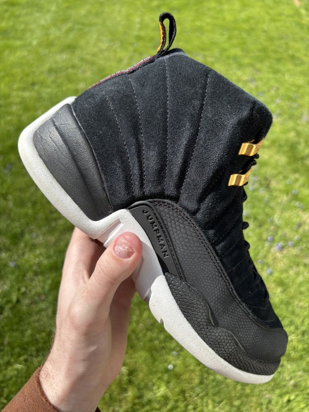 Jordan Brand Jordan 12 Retro Reverse Taxi 2019 Size 9.5 Size US 9.5 / EU 42-43 - 1 Thumbnail