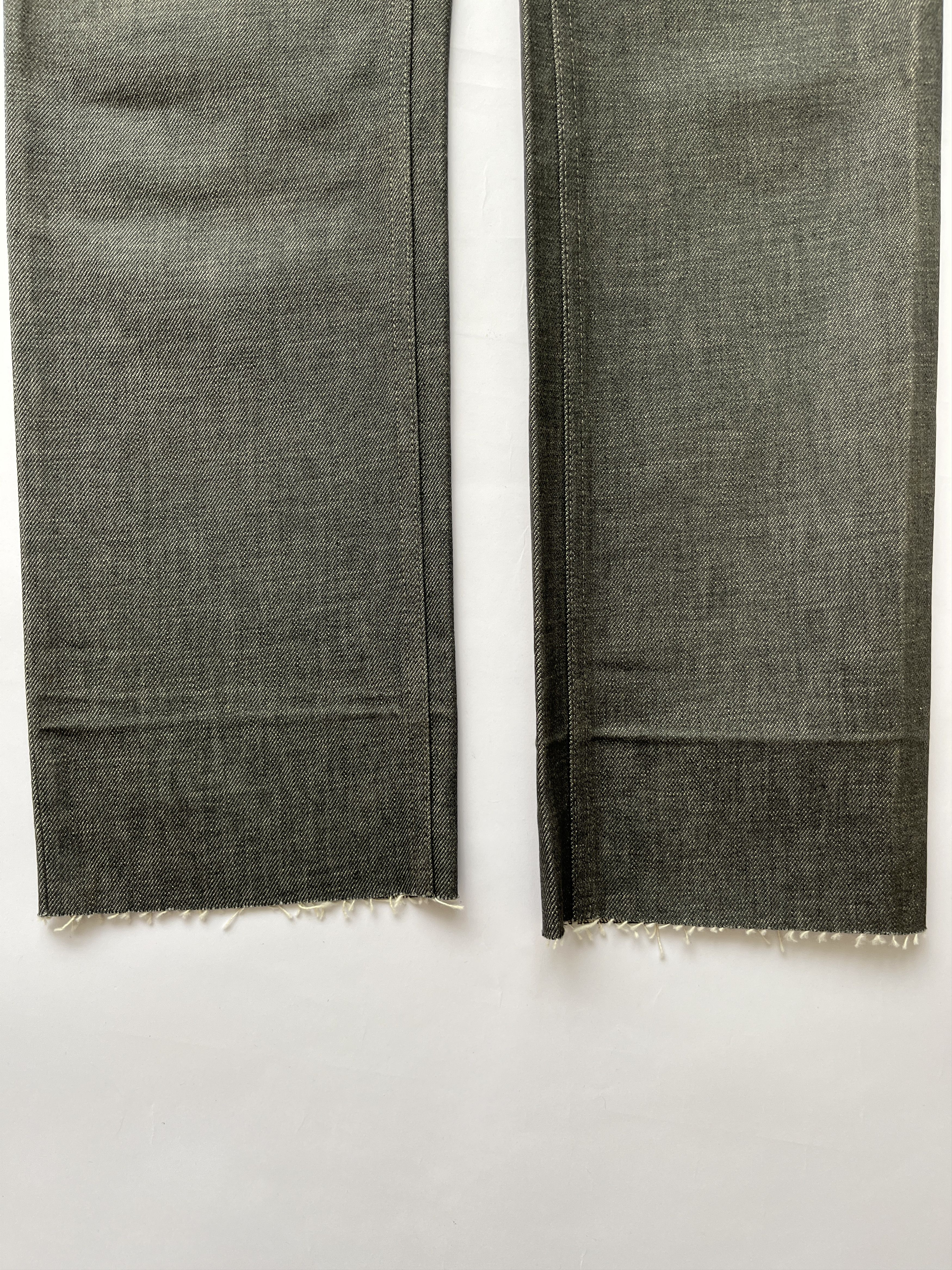 Helmut Lang ⚡️QUICK SALE⚡️Helmut Lang Raw Denim Grey Jeans Pants Size US 27 - 5 Thumbnail