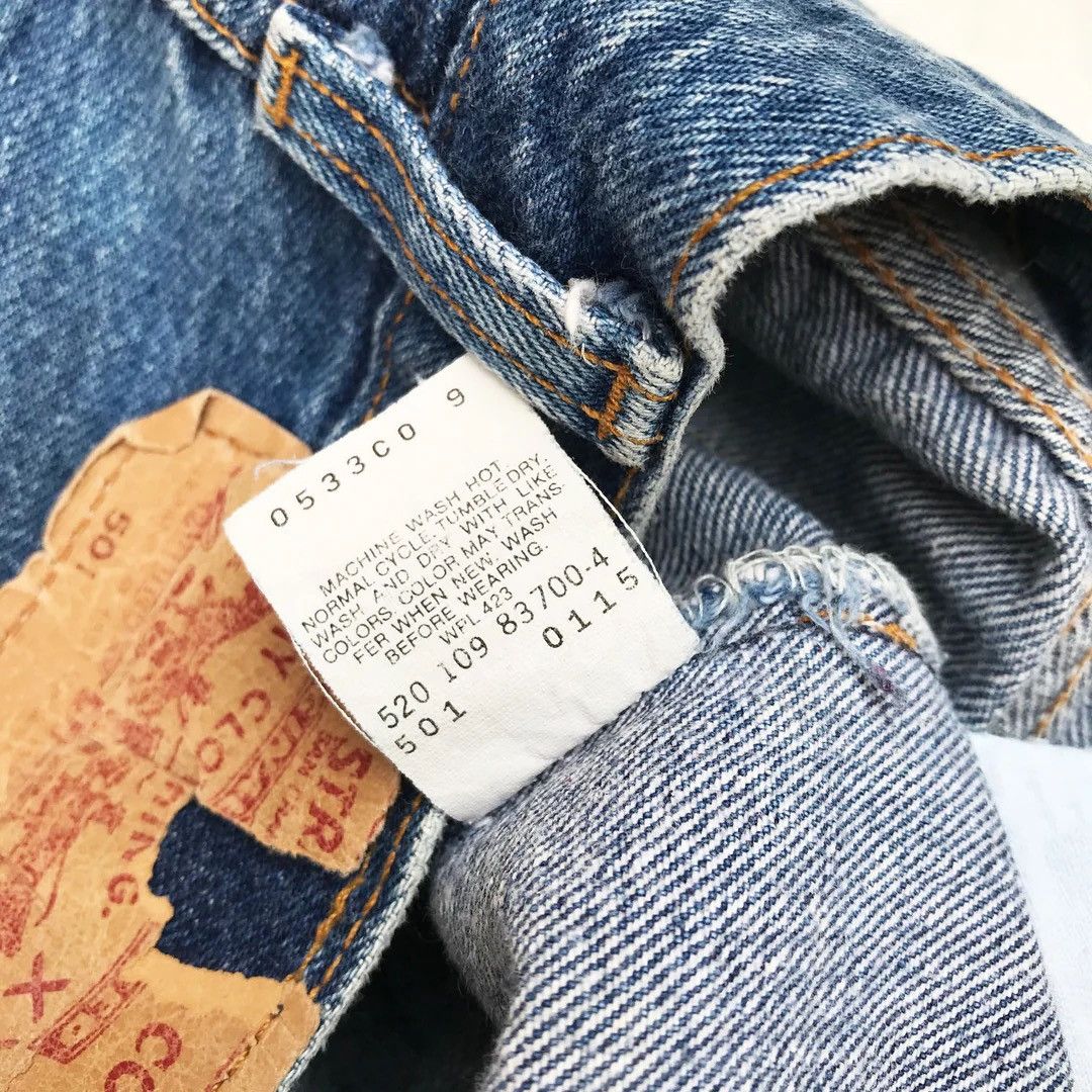 Levi's × Vintage Levi’s 1980 80s Vintage Tapered W29 L26 Blue Denim Jeans Size US 29 - 6 Thumbnail