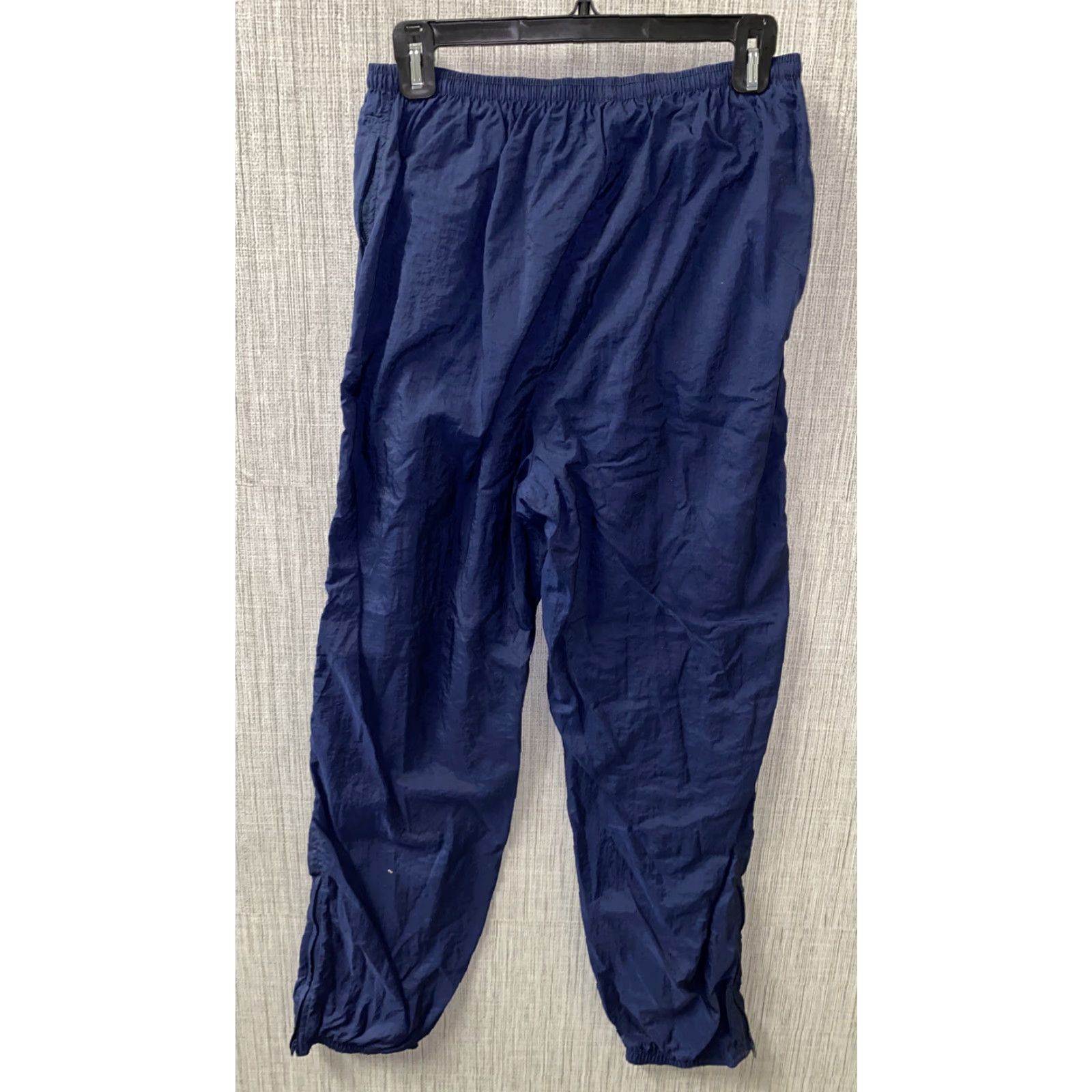 Nike Vtg Nike Mens Blue Nylon Athletic Running Pants Size L Size US 33 - 4 Thumbnail