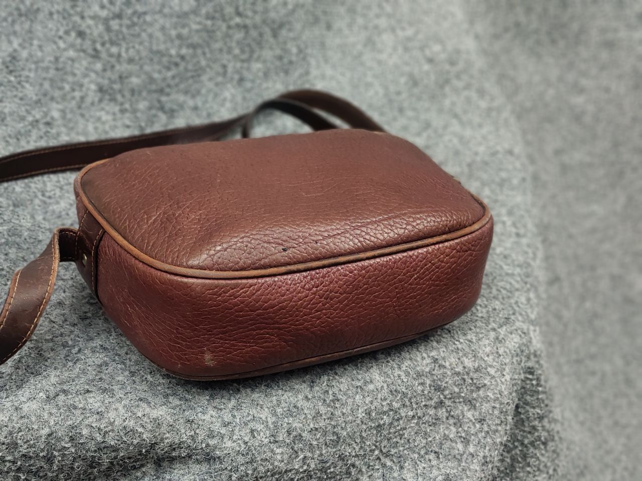 Burberry Vintage 90's Burberry brown leather messenger shoulder bag Size ONE SIZE - 10 Thumbnail