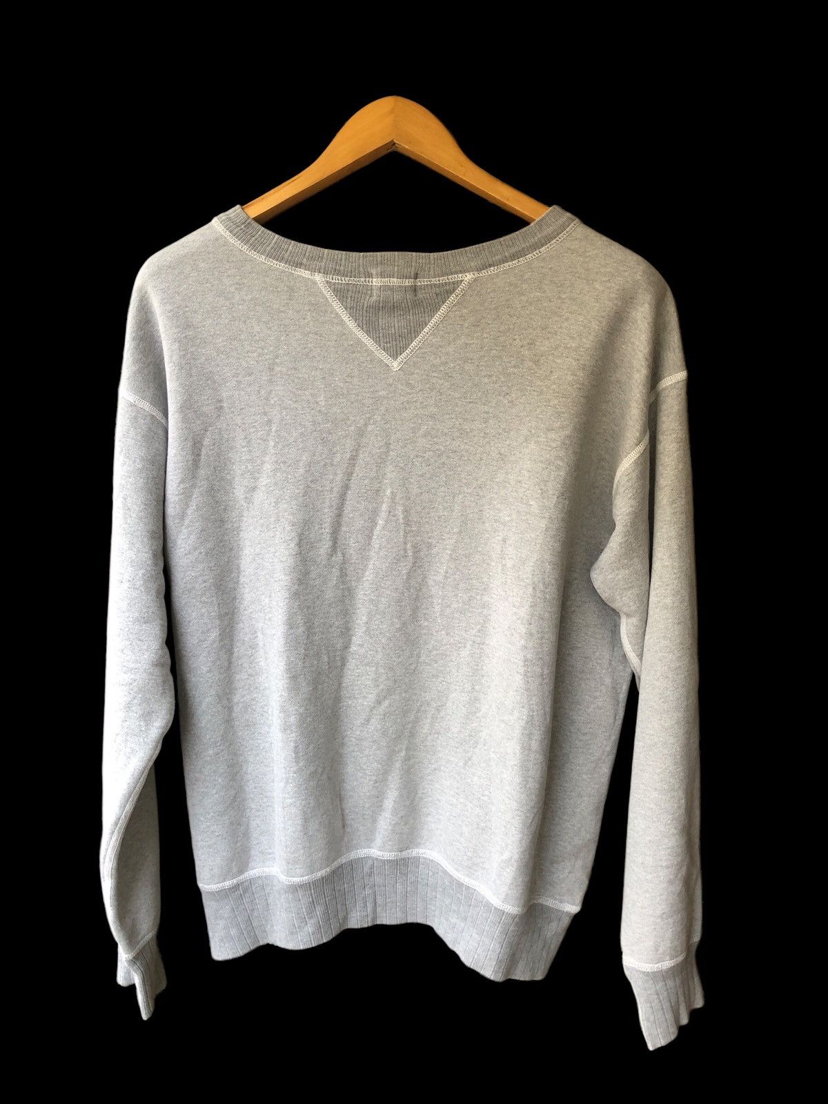 Japanese Brand SWEET WATER DOUBLE V TWO TONE SWEATSHIRT Size US L / EU 52-54 / 3 - 4 Thumbnail