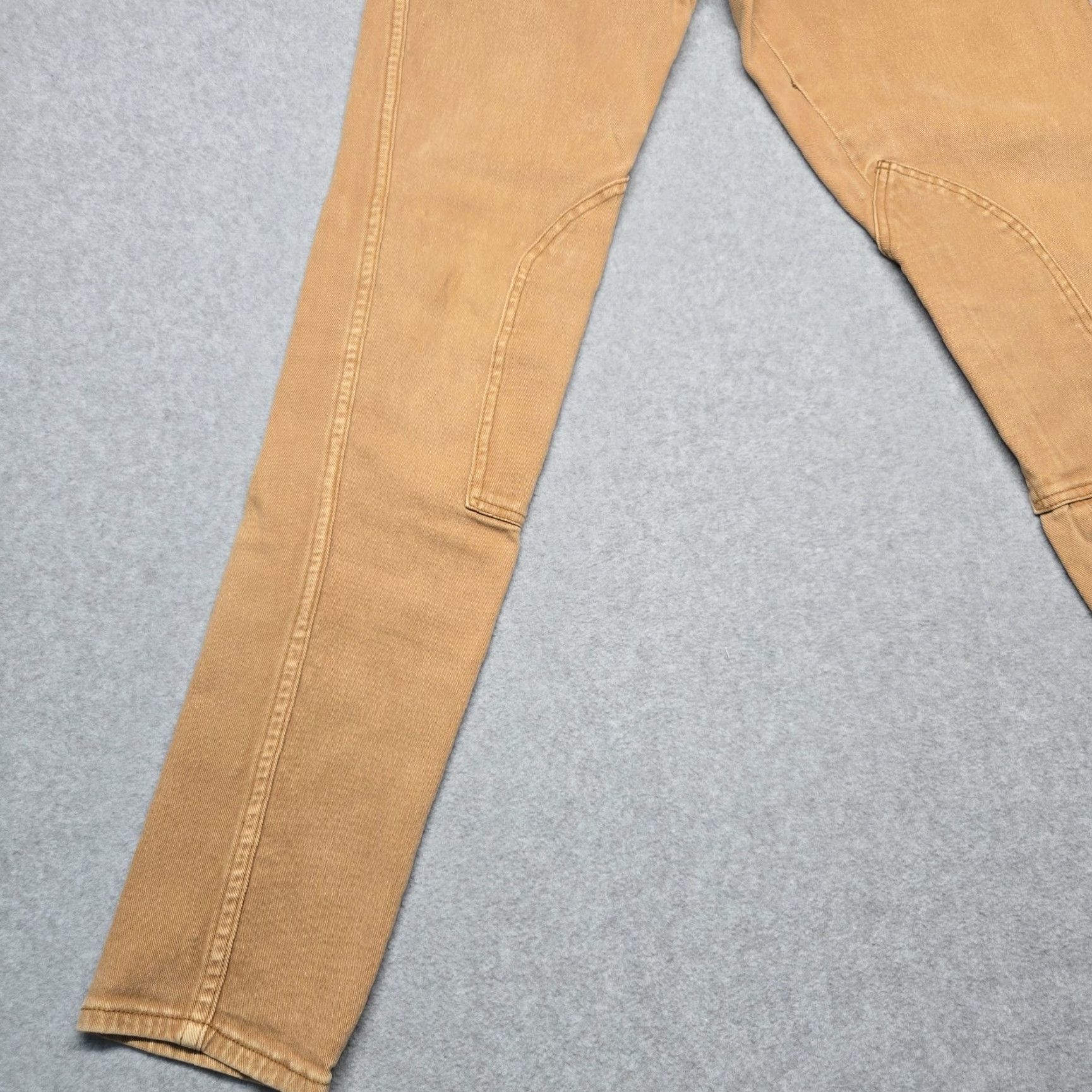 Vintage VINTAGE Miller's Jeans Mens 32x31 Tan Western Stretch Denim Cowboy Pants 90s USA Brown Slim Straight Denim Cowboy Male Mens Size US 29 - 3 Thumbnail