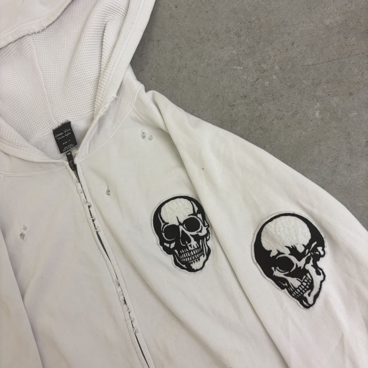 トップス DREAM BABY DREAM Double Skull Hodie NUMBER (N)INE Number (N)ine SS04 'Dream Baby Dream' The