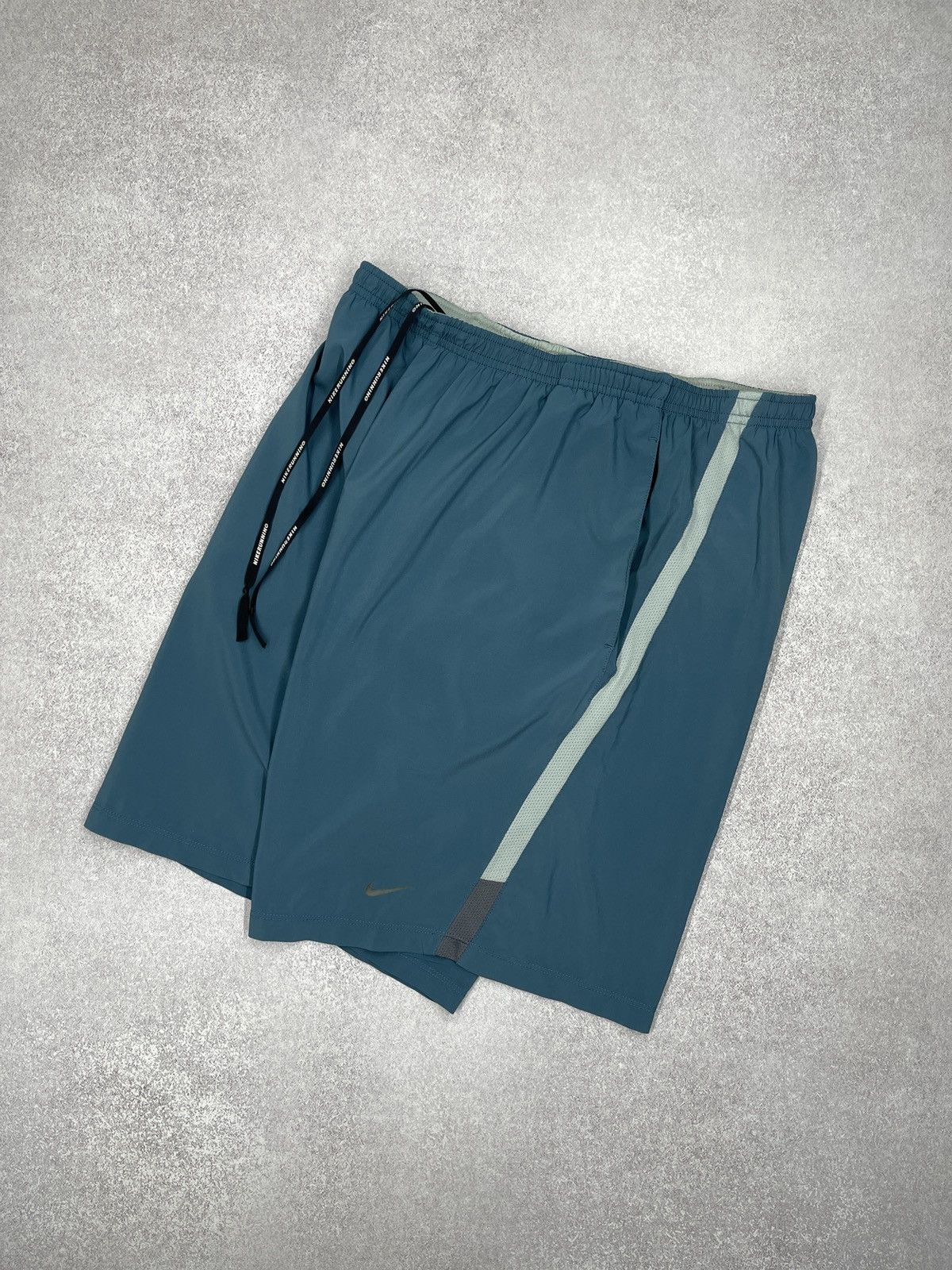 Nike Mens Nike Running Dri Fit Shorts Blue Y2K ACG TN Size L Size US 34 / EU 50 - 3 Thumbnail