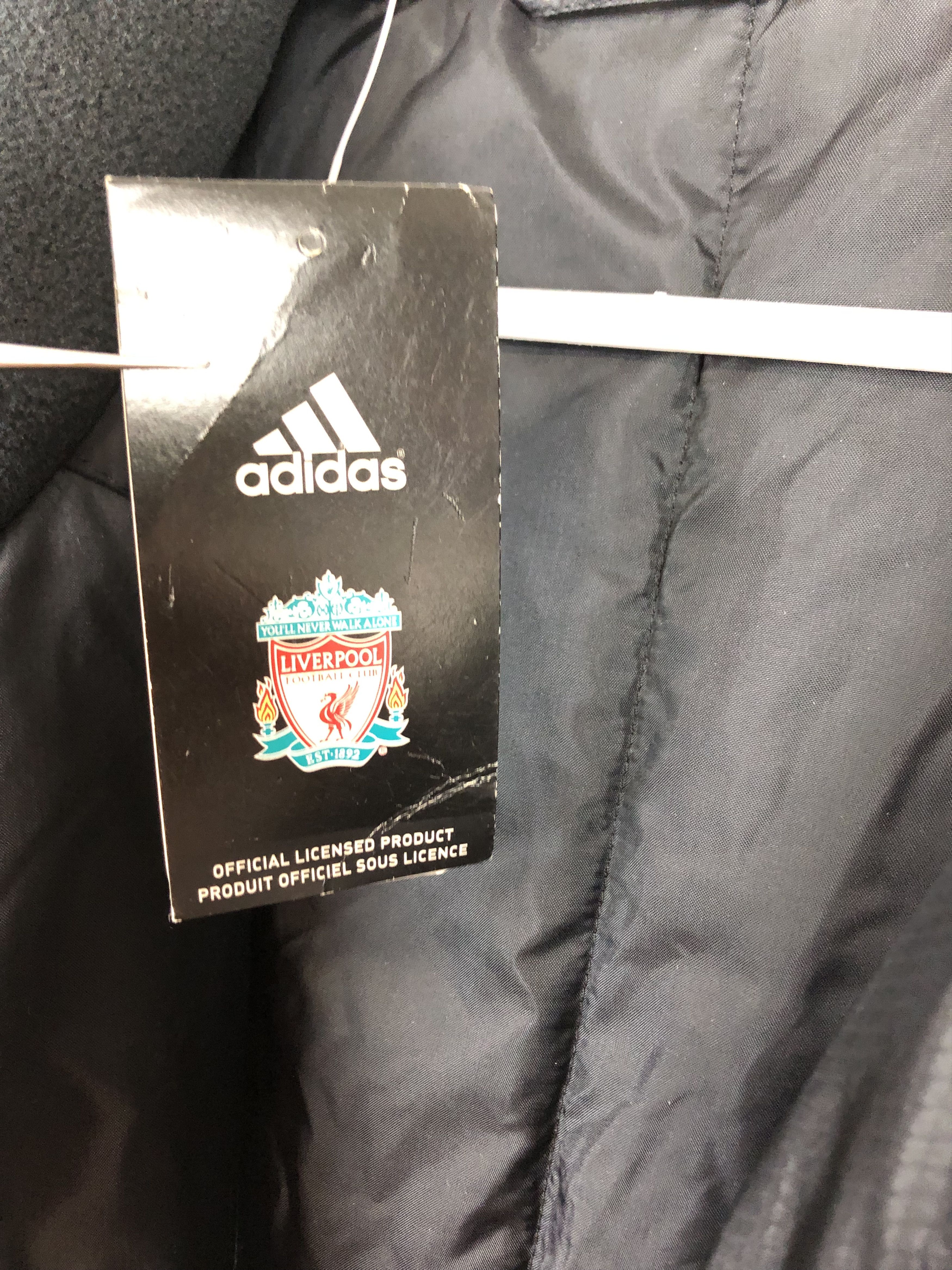 Adidas Vintage Adidas Liverpool Football Jacket Soccer Bomber New Size US L / EU 52-54 / 3 - 9 Thumbnail