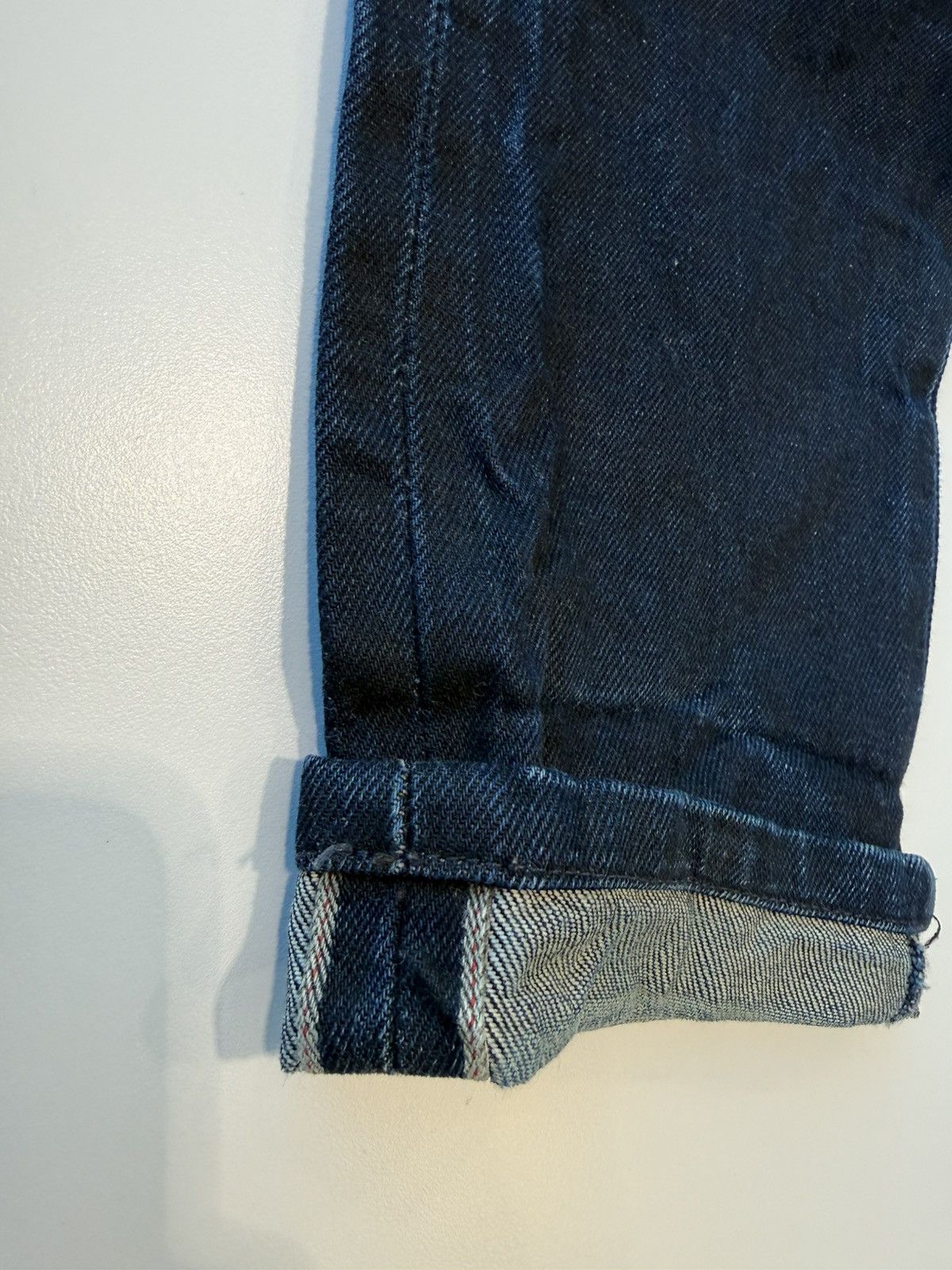 Naked & Famous Selvedge x Umi ink coated, perfectly worn patina Size US 33 - 6 Thumbnail