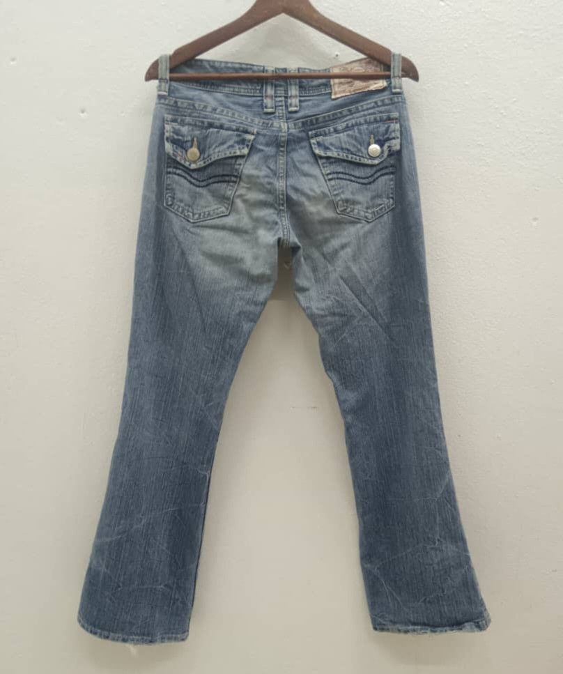 If Six Was Nine × Japanese Brand × Seven 7 💥BEST OFFER💥C SEVENTEEN BOOTCUT DISTRESSED DENIM Size 30" / US 8 / IT 44 - 2 Thumbnail
