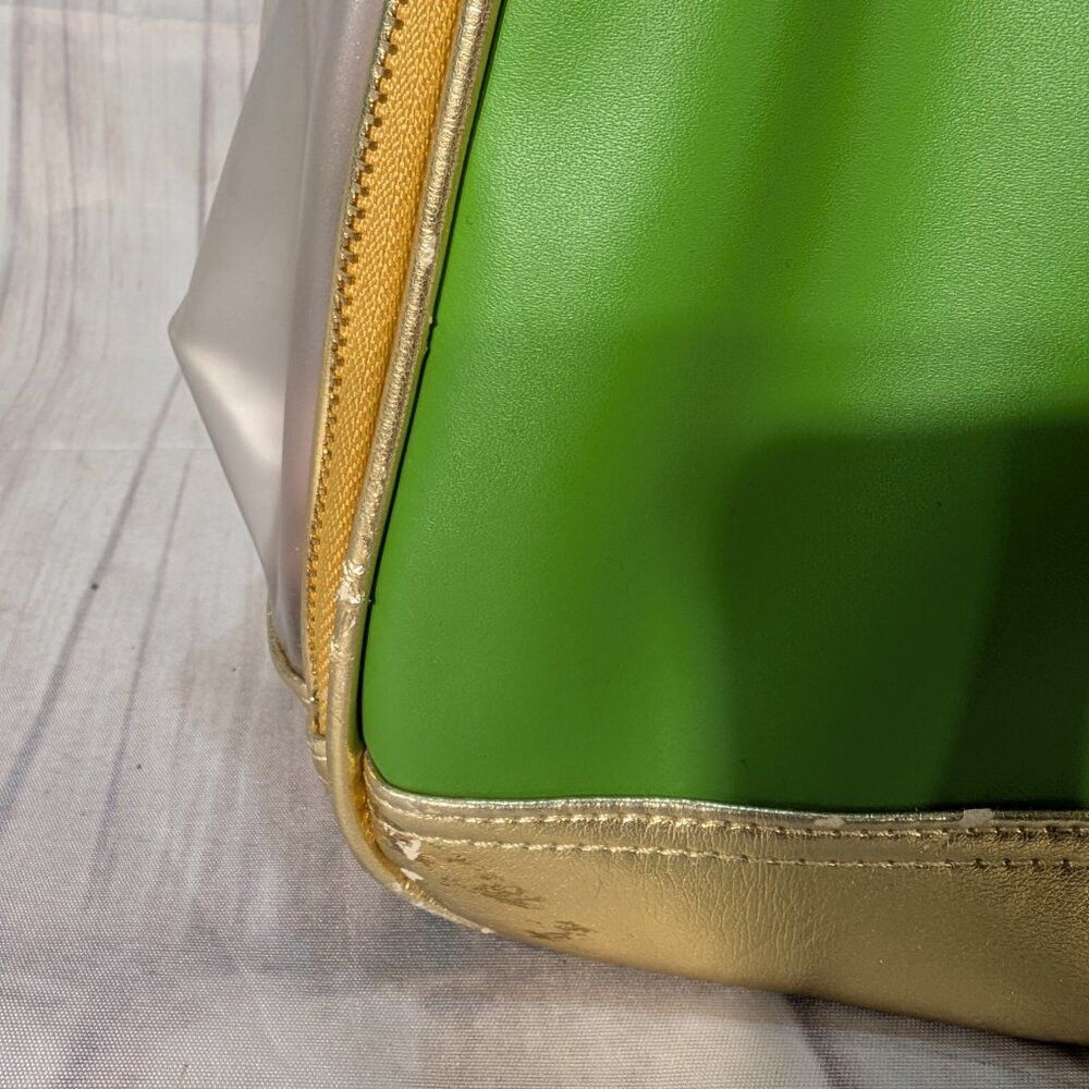 Juicy Couture Juicy Couture Vintage Green-Gold Pet Carrier Bag Size ONE SIZE - 9 Thumbnail