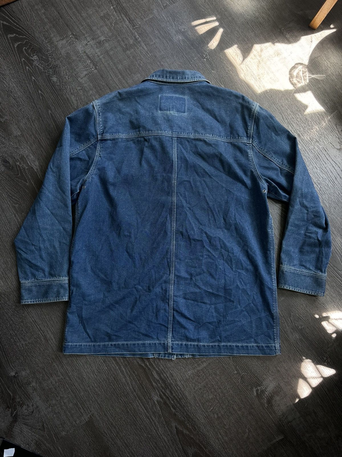 Ralph Lauren Vintage 90s ralph lauren denim chore jacket Size US M / EU 48-50 / 2 - 7 Thumbnail