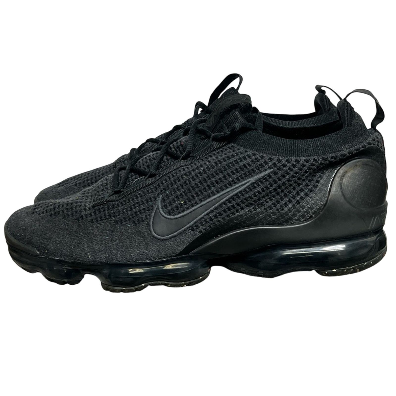 Nike Nike Air VaporMax Flyknit 2021 Men's Shoes Black Anthracite Size US 13 / EU 46 - 1 Thumbnail
