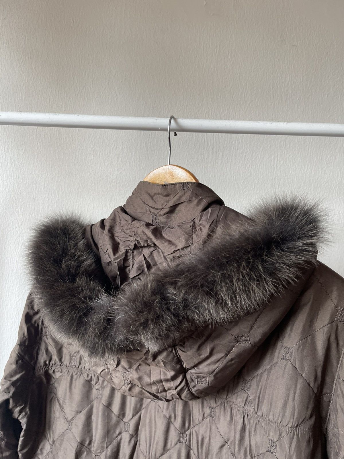 Balmain Vintage Balmain Fur Hoodie Jacket Size US XL / EU 56 / 4 - 12 Thumbnail