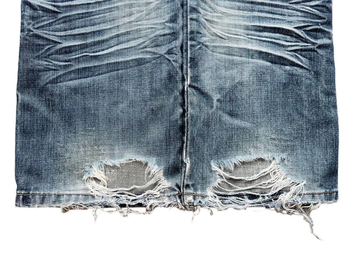 Other Conguzo Bondage Patchwork Distressed Baggy Denim Jeans 31x33 Size US 31 - 6 Thumbnail