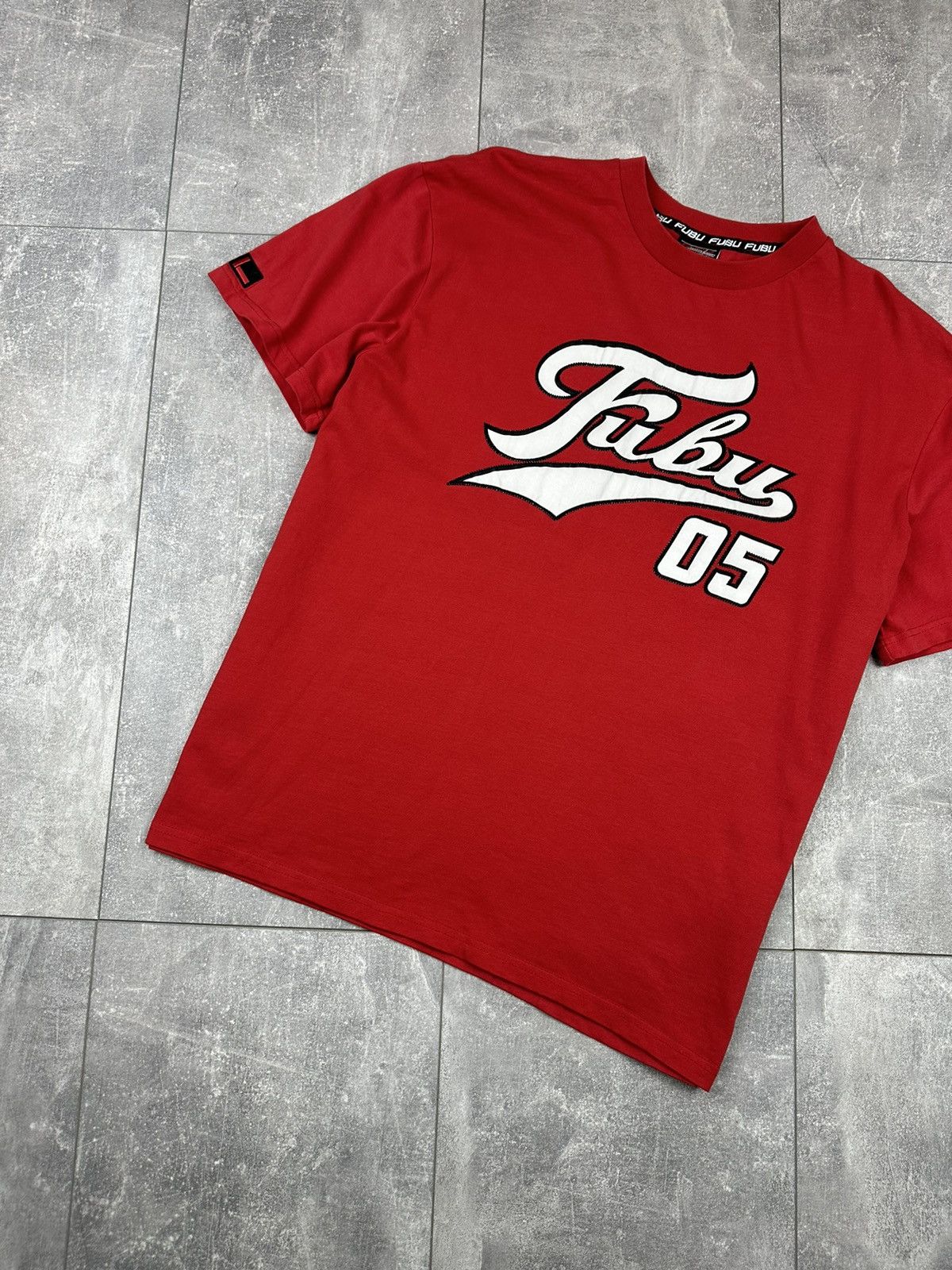 Fubu Fubu Cotton Hip Hop Vintage Red T-Shit Size US M / EU 48-50 / 2 - 4 Thumbnail