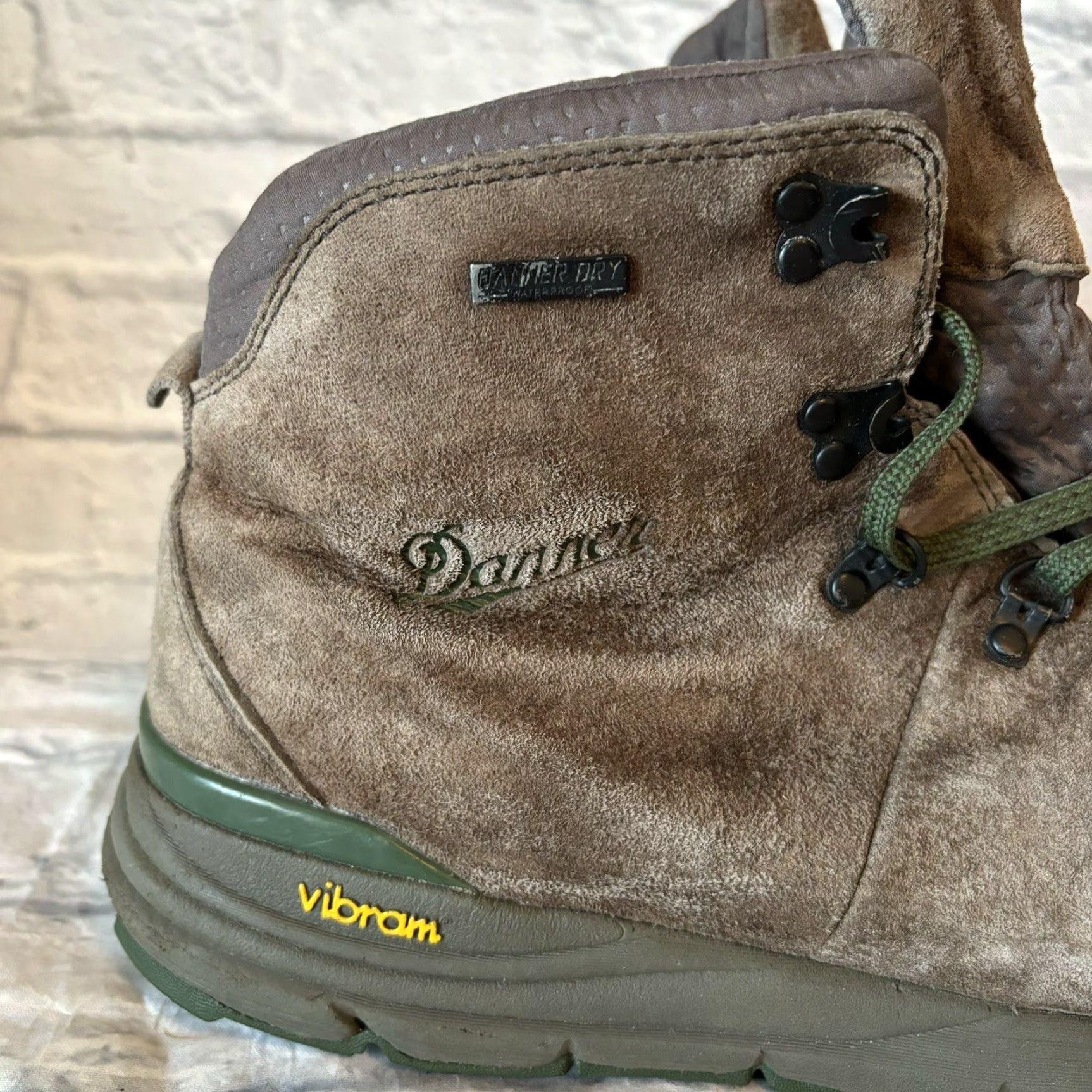Danner Danner Mountain 600 Boots Brown Green Leather Vibram 4.5" 62243 Mens Size 14 D Boots Mens Size 14 Brown Size US 14 / EU 47 - 3 Thumbnail