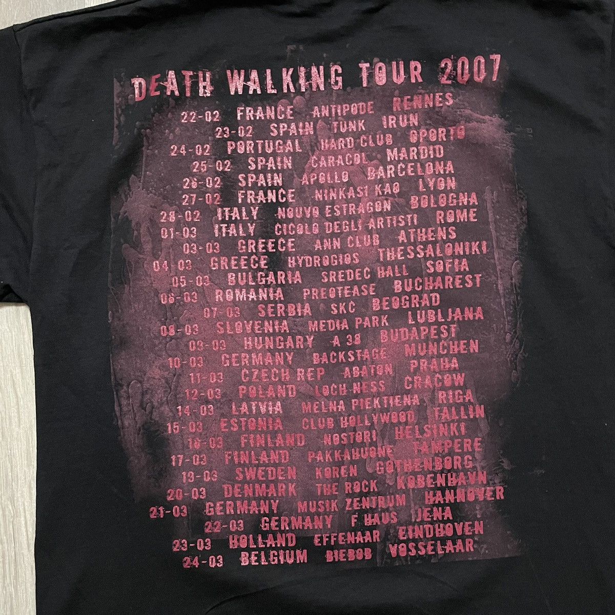 Fruit Of The Loom Vintage Cannibal Corpse “ Death Walking” tour 2007 Size US L / EU 52-54 / 3 - 4 Thumbnail