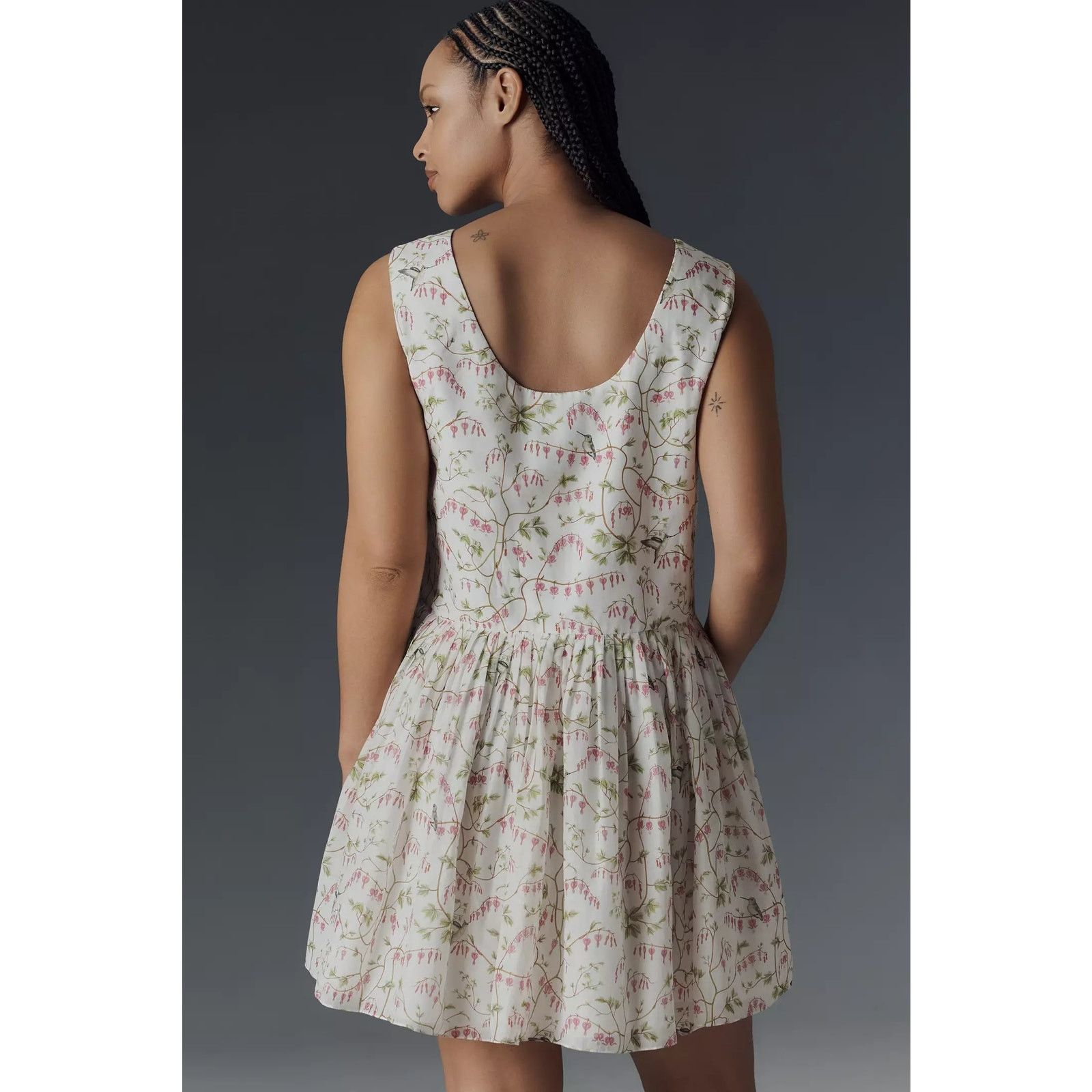 Anthropologie × Rachel Antonoff New Eliana Sleeveless Babydoll Mini Dress $288 XXL Size XXL / US 16-18 / IT 52-54 - 9 Thumbnail