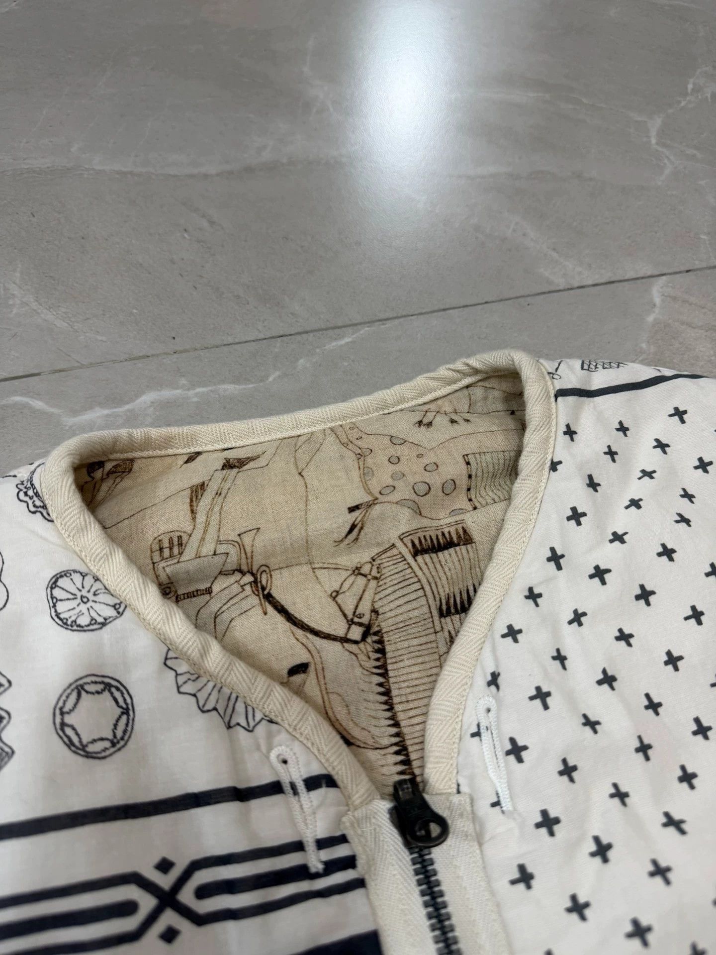Visvim Visvim 19AW ICT Iris White Paisley Size 2 Size US M / EU 48-50 / 2 - 5 Thumbnail