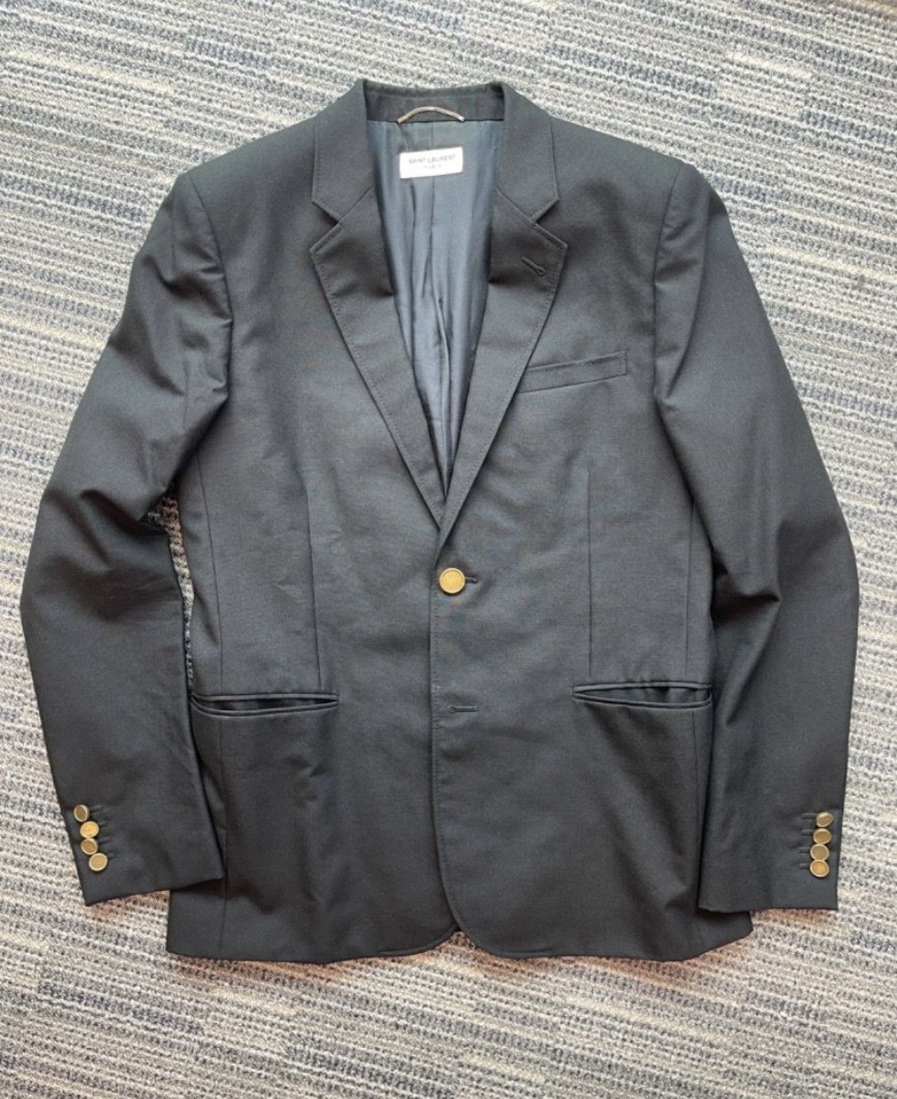 Hedi Slimane × Saint Laurent Paris 2014 Blazer Size US M / EU 48-50 / 2 - 1 Thumbnail