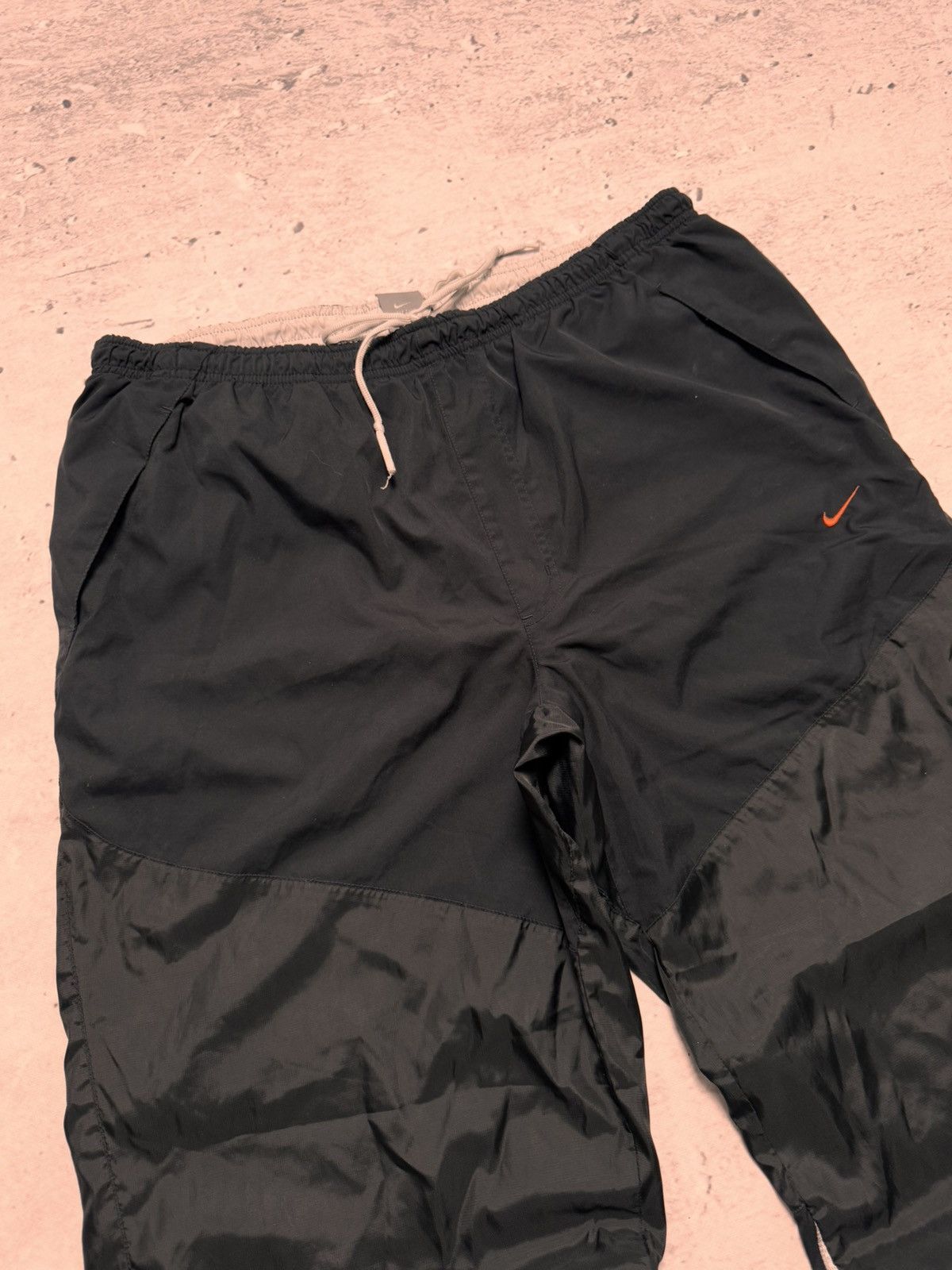 Nike × Vintage NIKE VINTAGE BASIC LOGO OVERSIZE BAGGY PANTS Size US 34 / EU 50 - 3 Thumbnail