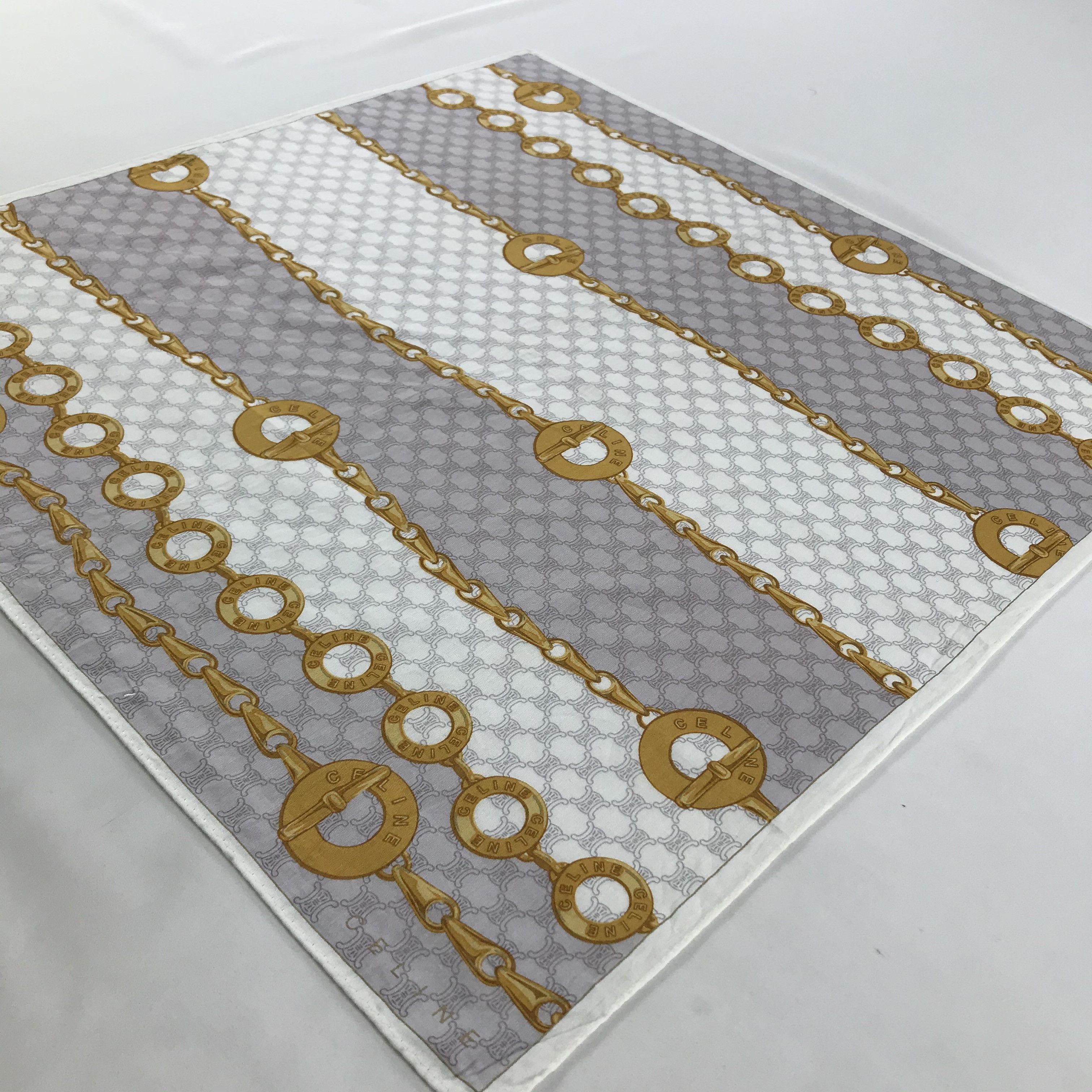 Celine × Vintage Celine Bandana / Handkerchief / Neckerchief - S1595 Size ONE SIZE - 2 Thumbnail
