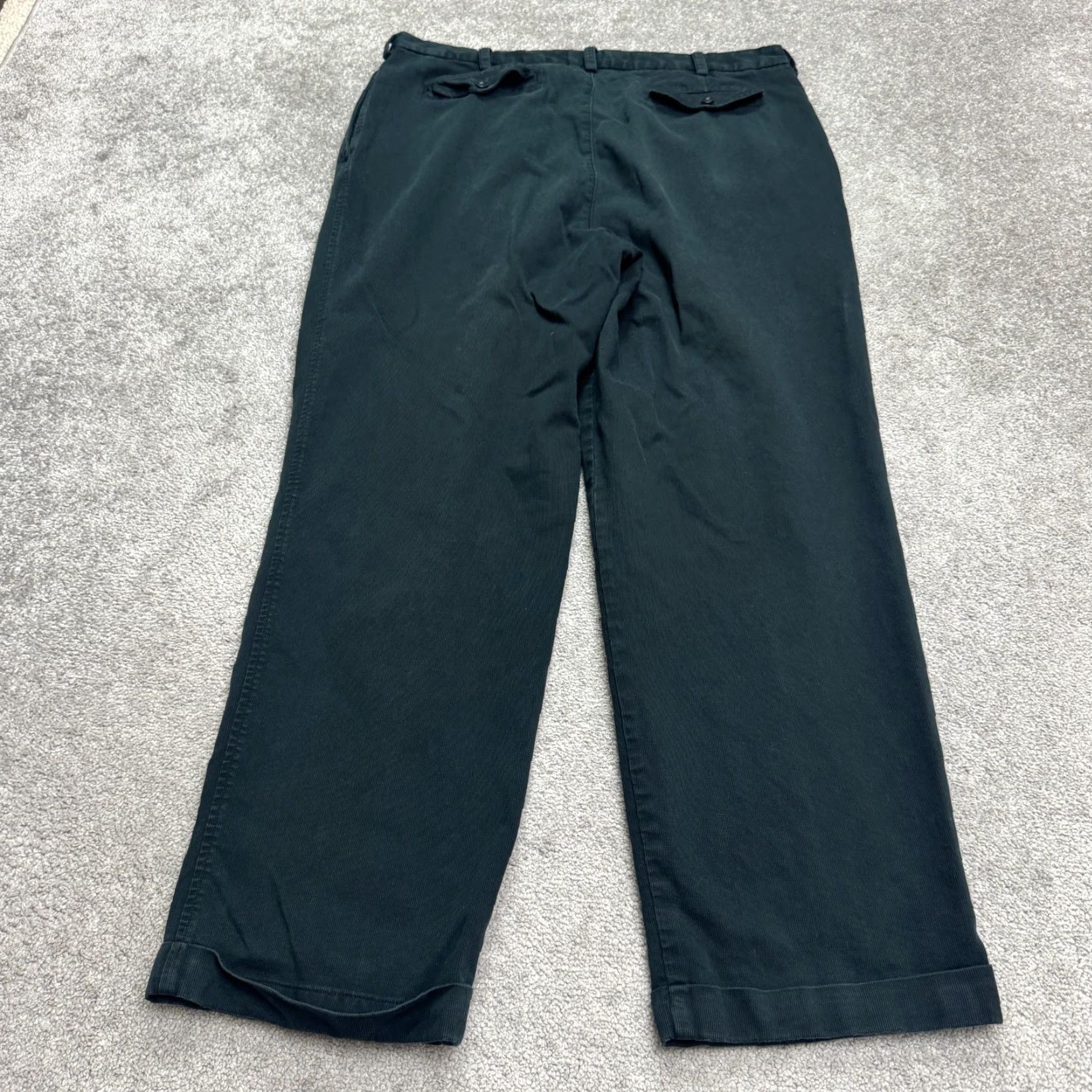 Banana Republic VINTAGE Banana Republic Smithfield Chino Pants Mens 40L Black Regular Fit 31in Inseam 90s Preppy Casual Pants Size US 40 / EU 56 - 2 Thumbnail