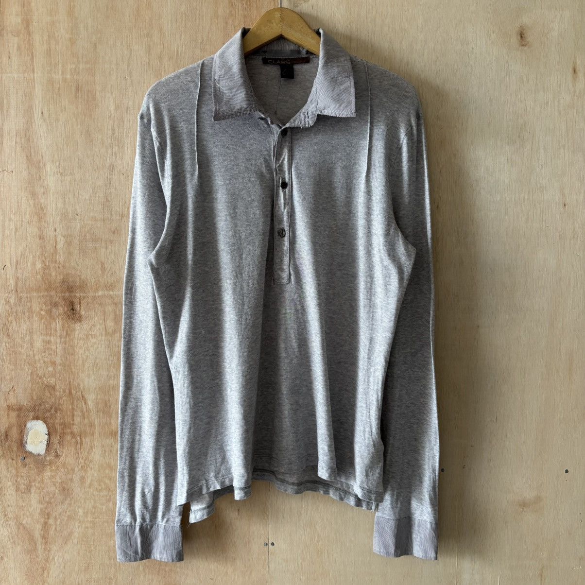 Cavalli Class Class Roberto Cavalli Long Sleeve Polo Shirts Size US L / EU 52-54 / 3 - 1 Thumbnail