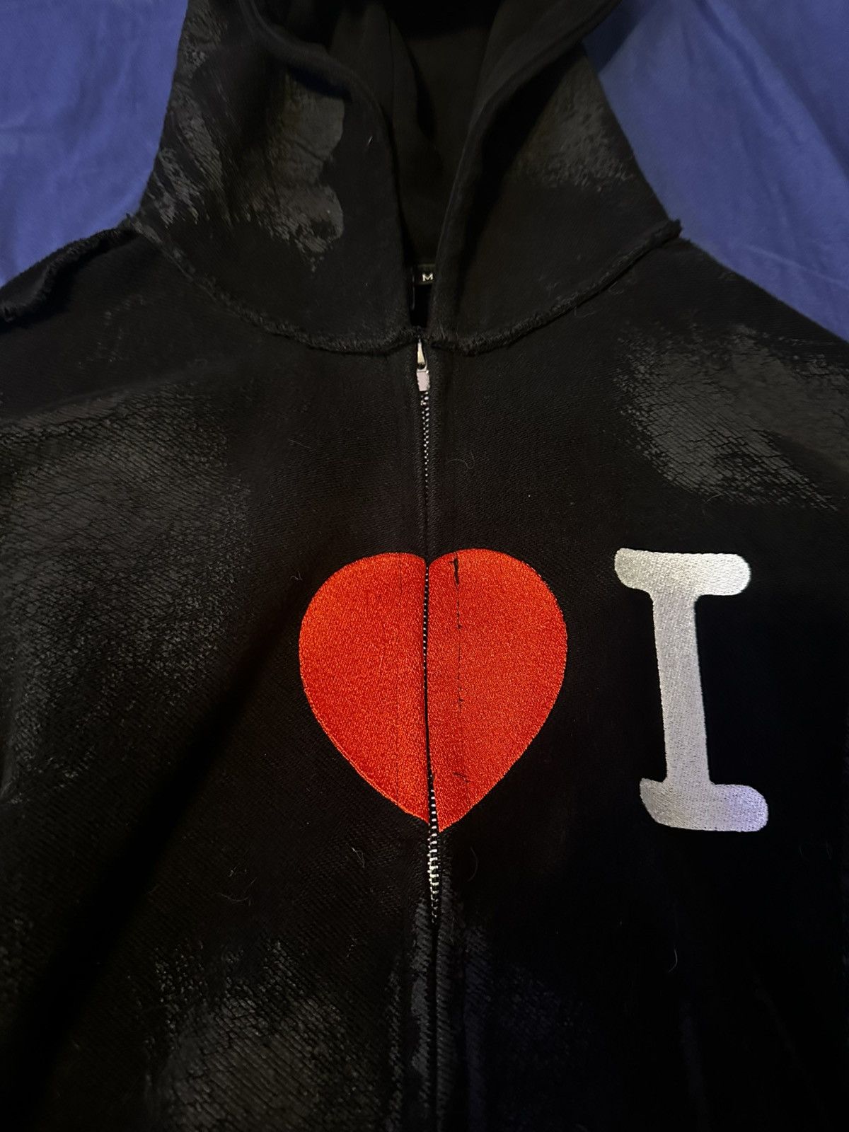 Other Bishhop “Heart I” Hoodie RARE Size US M / EU 48-50 / 2 - 3 Thumbnail